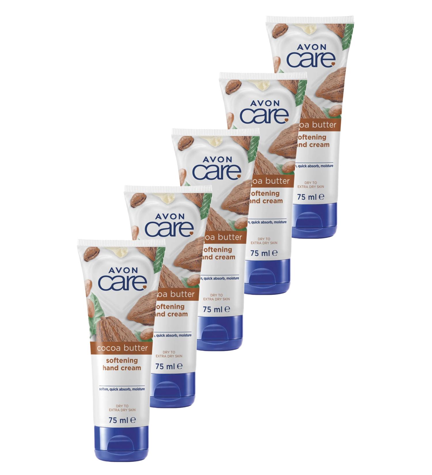 Avon Care Cocoa Butter Hand Cream 75 Ml. Set of Five - Buy Online on GoSupps.com