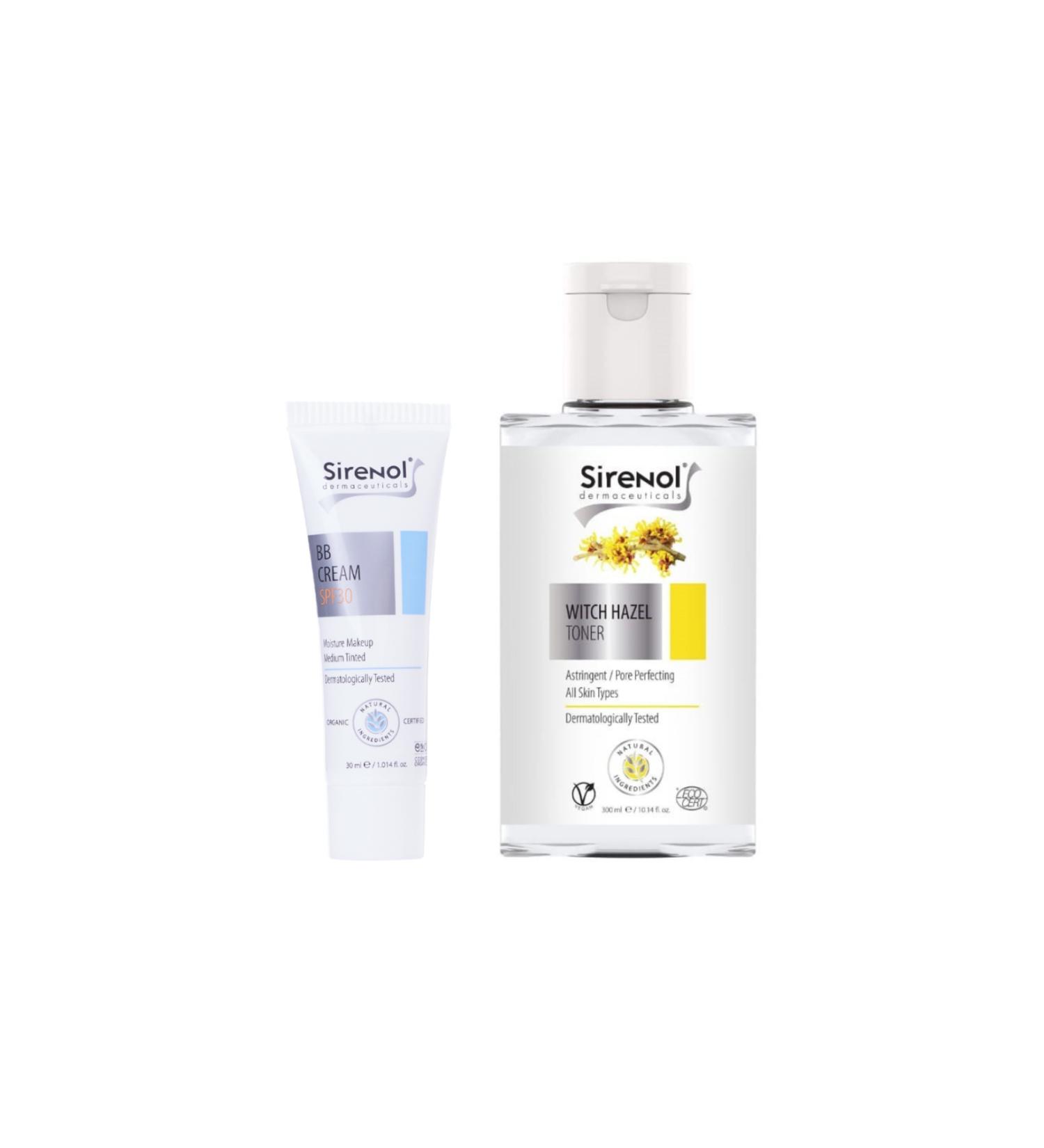 Sirenol BB Cream and Skin Firming Tonic Set