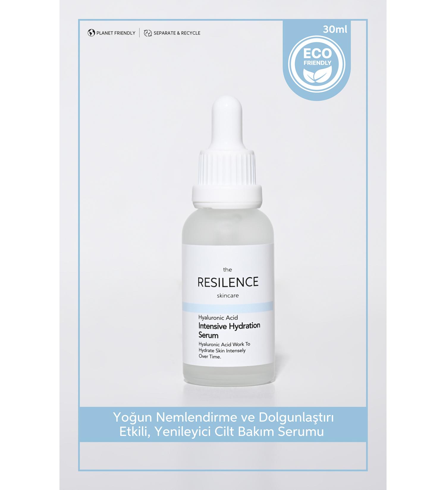 The Resilence Skincare Intensive Moisturizing and Plumping Effective Renewing Skin Care Serum Hyaluronic Acid