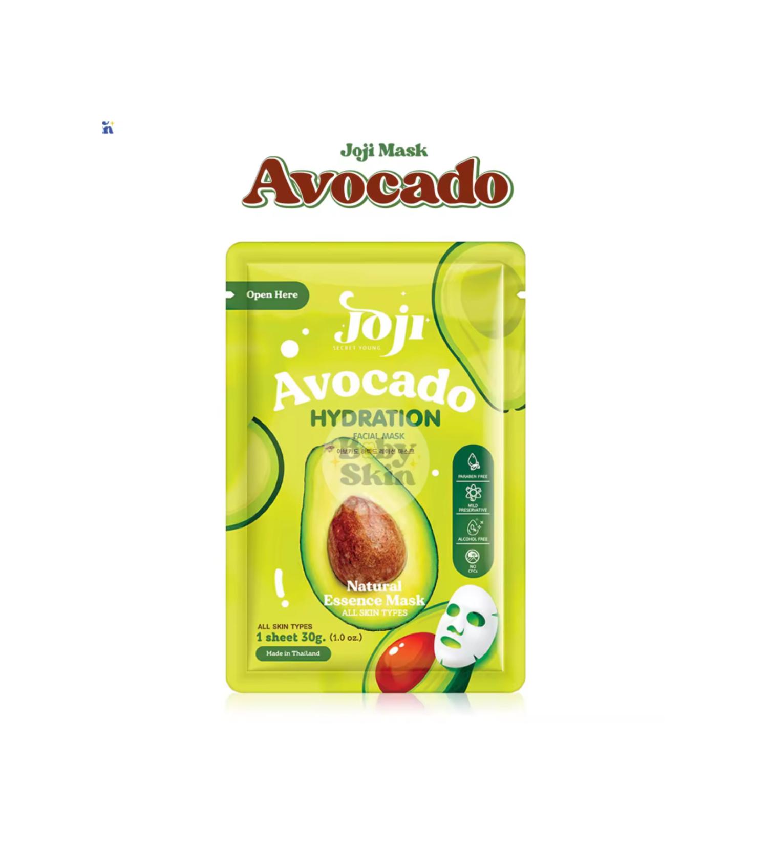 JOJI SECRET YOUNG Thailand Avocado Organic Moisturizing Face Mask
