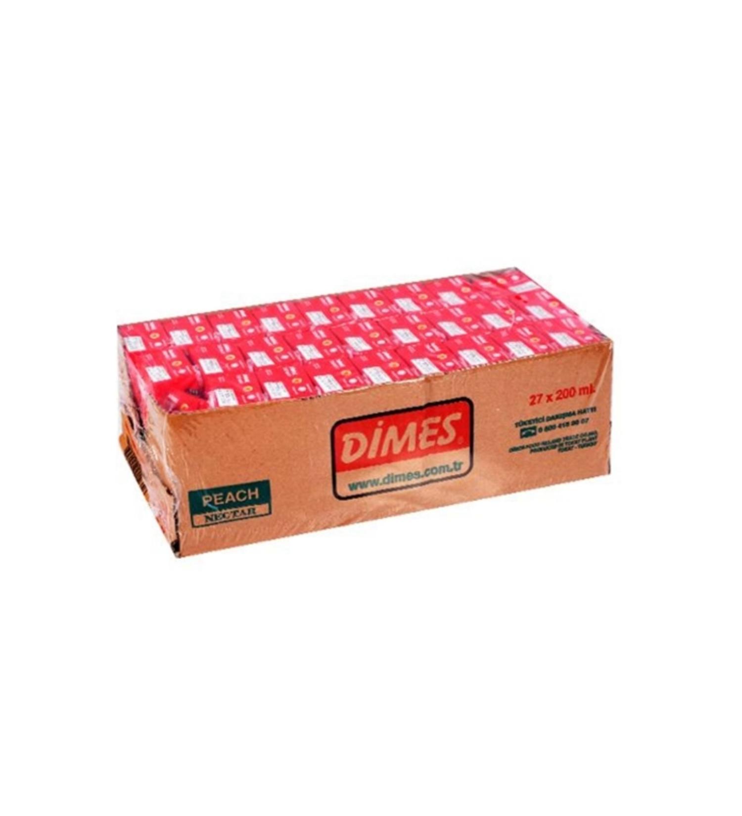 Dimes 2-Pack Dimes Peach Fruit Juice 27x200 ml.