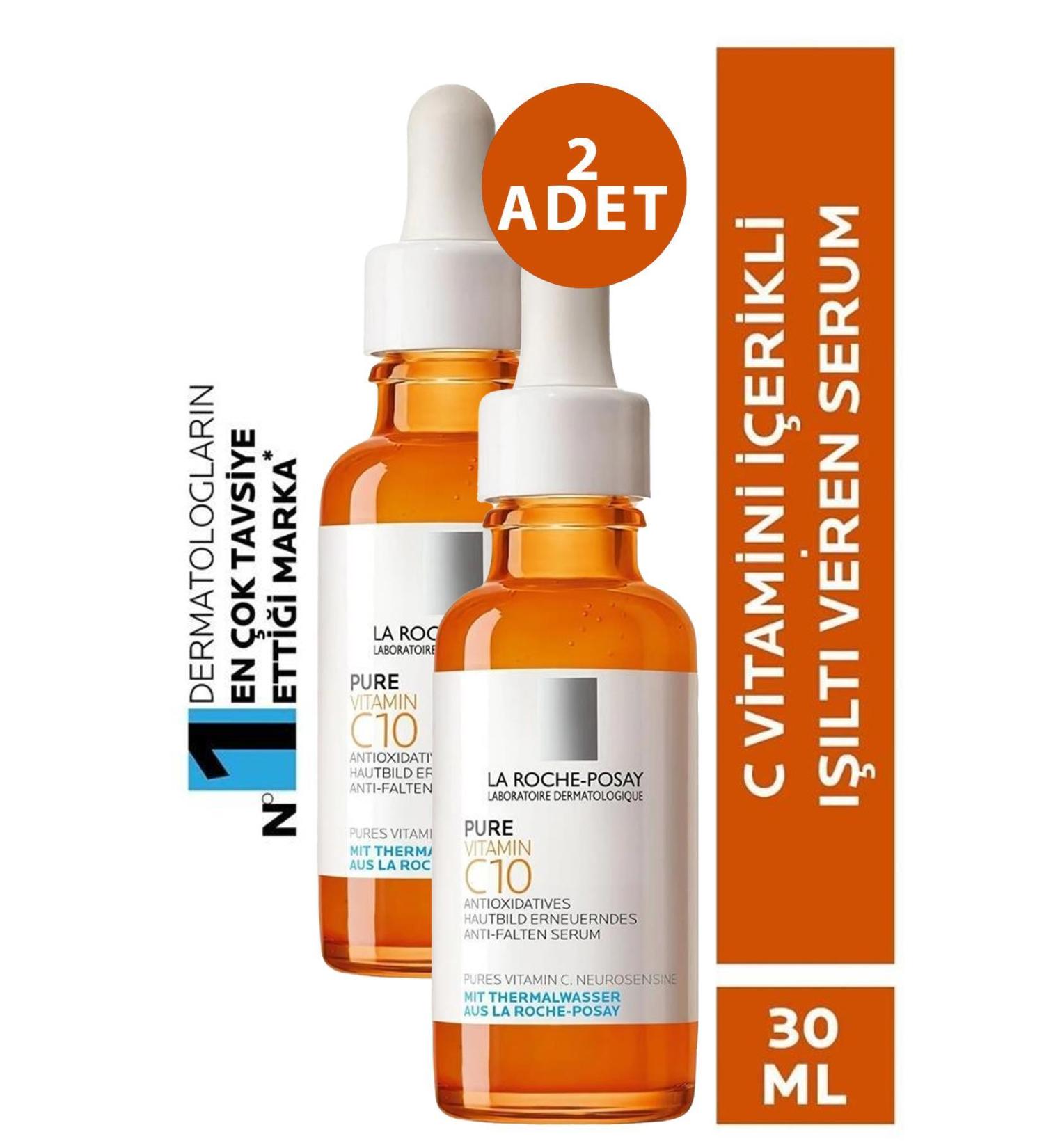 La Roche Posay Pure Vitamin C 10 Serum 30 ml 2 Pieces