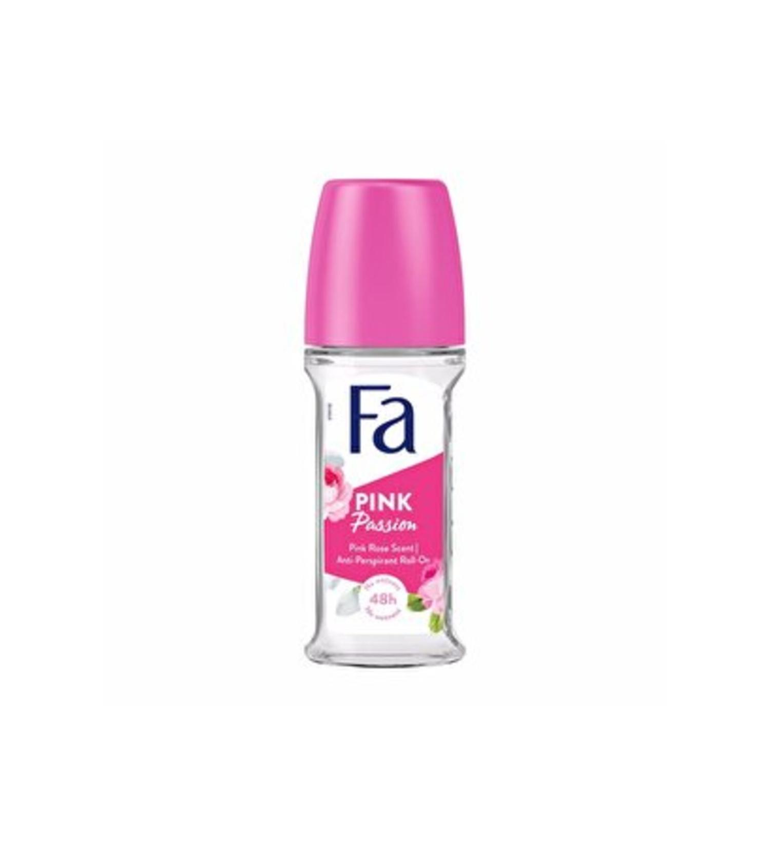 Fa 2 PCS Fa Pink Passion Women Deo Roll-On 50 ml