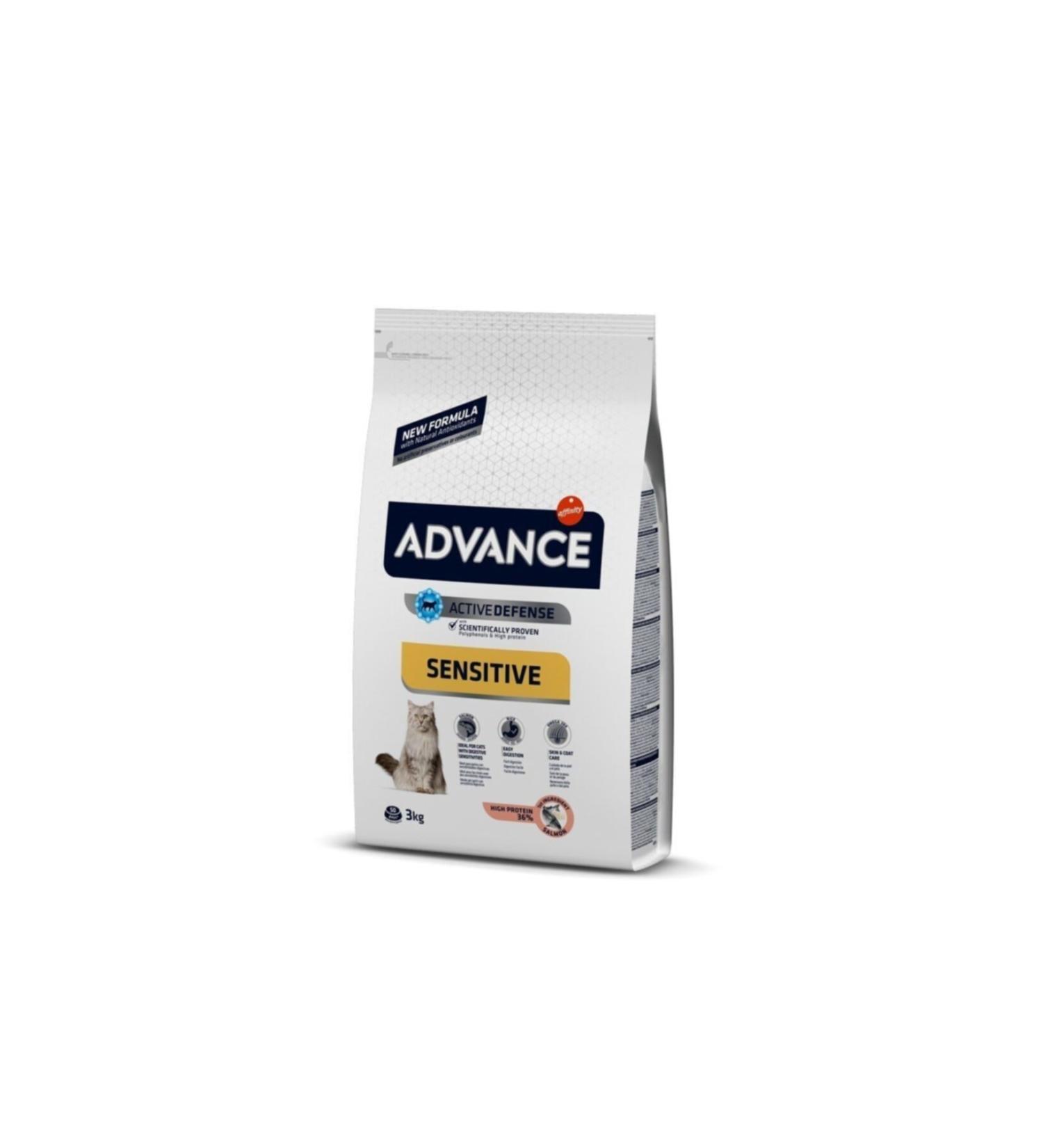 Advance Adult Cat Food with Salmon 3 Kg