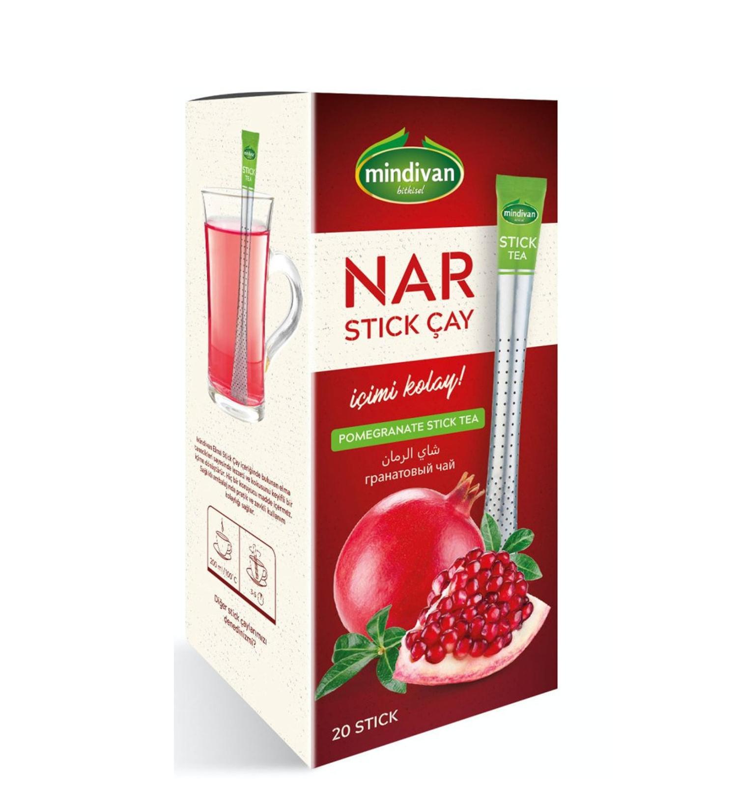 Mindivan Pomegranate Tea 20 Herbal Tea