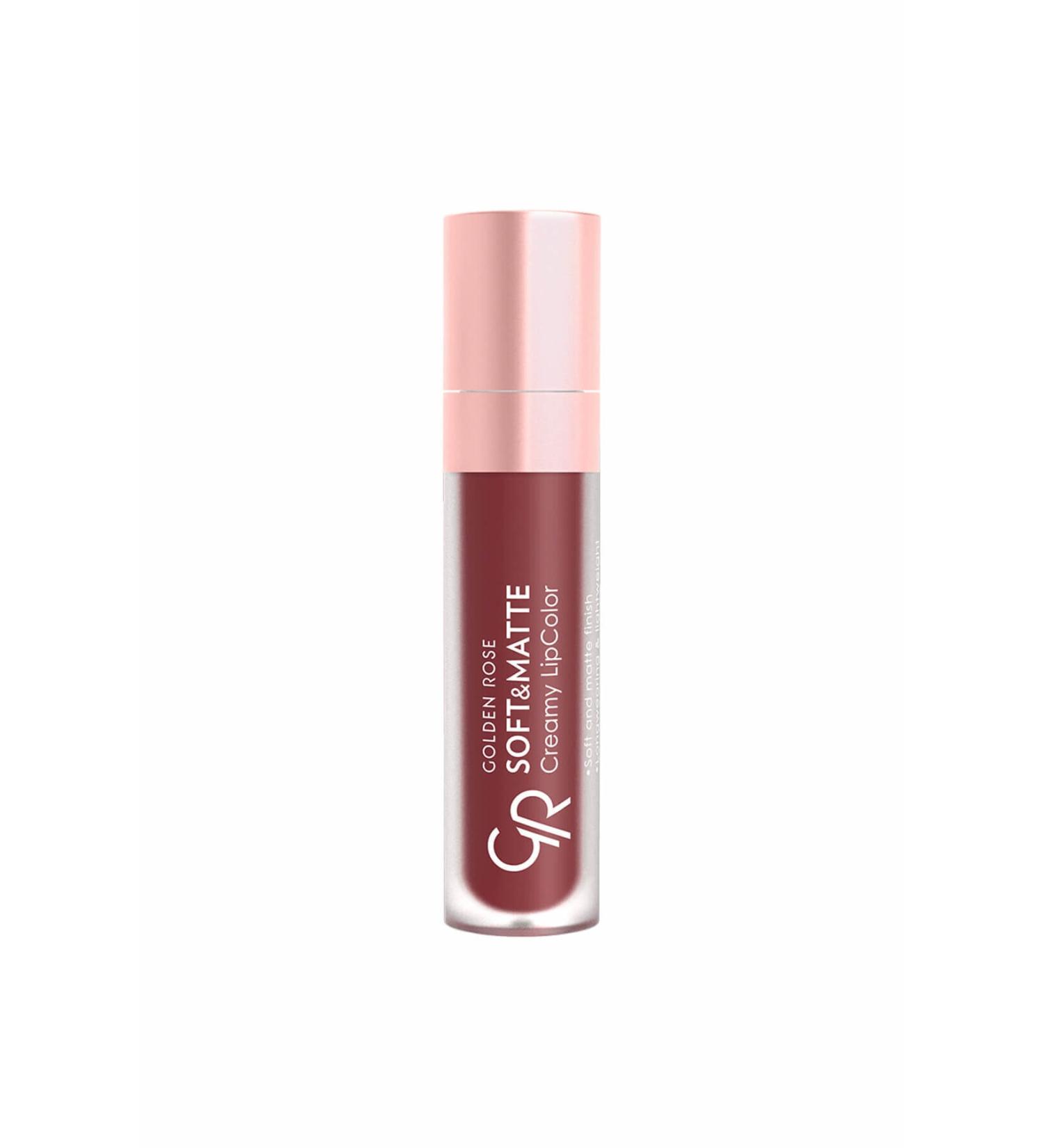 Golden Rose Soft & Matte Lipstick - Soft & Matte Creamy Lipcolor 117 8691190763176