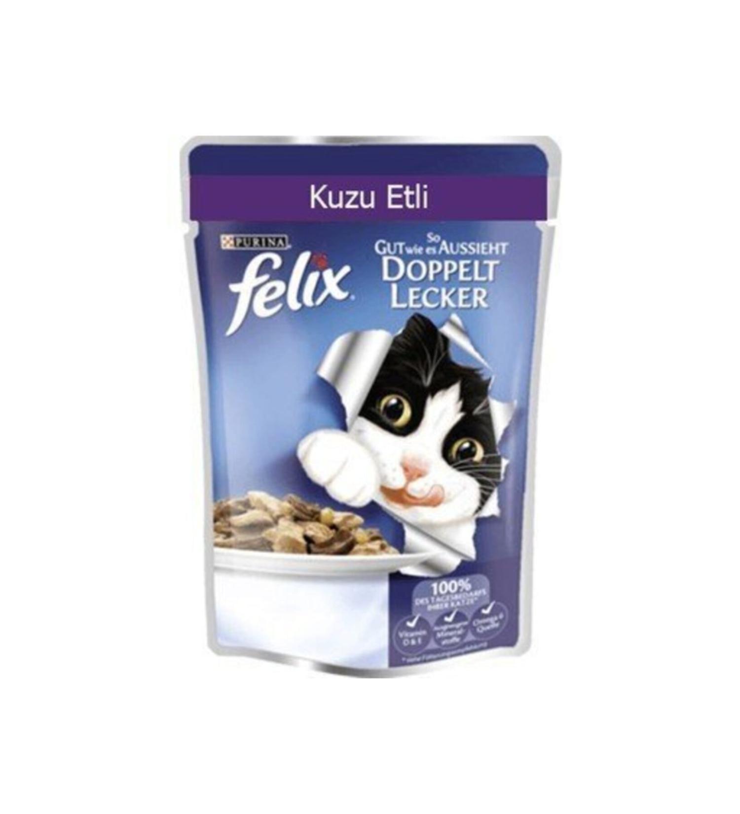 FELIX Pouch Lamb Meat 20x100 Gr.