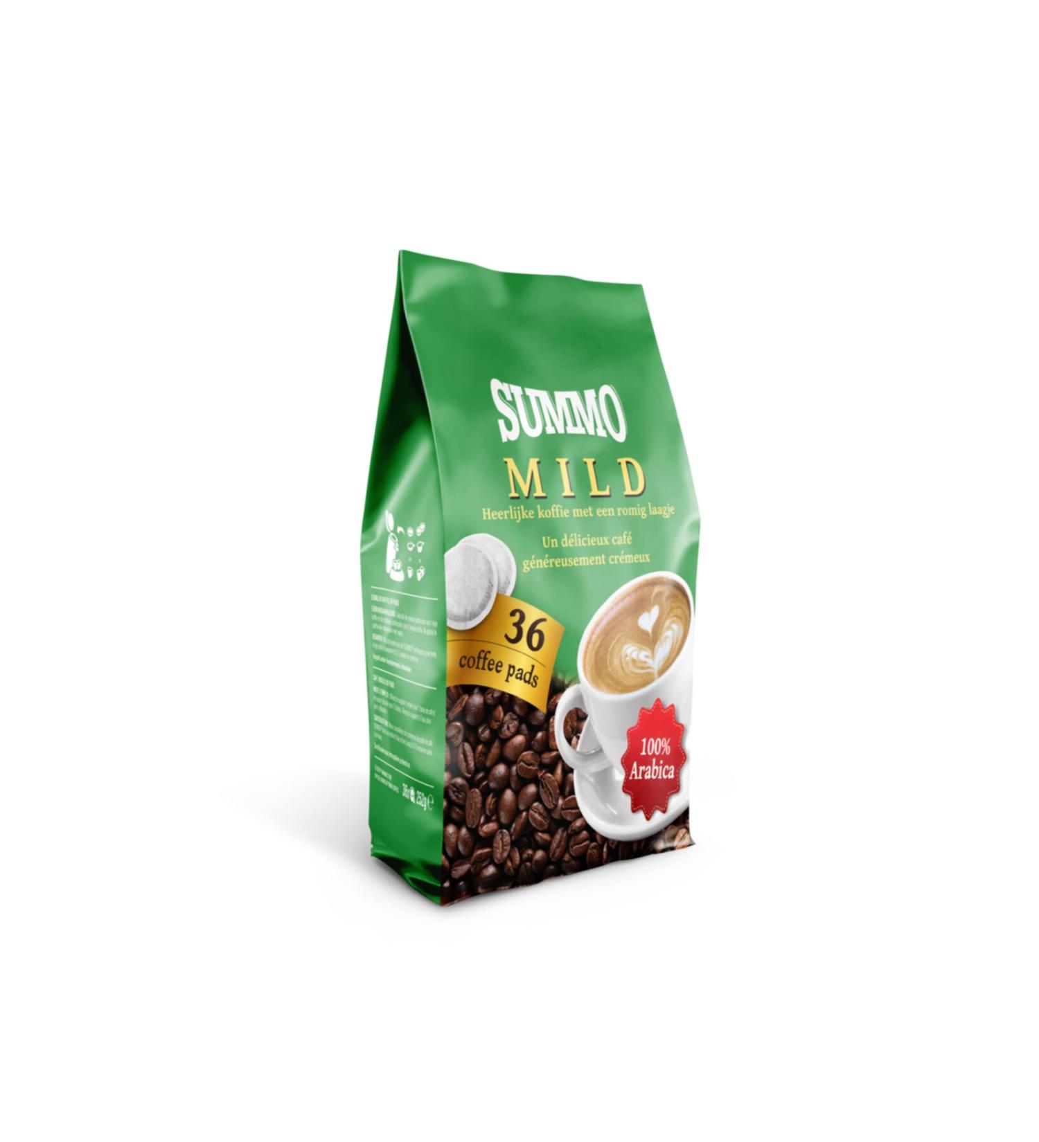 SUMMO Mild 36 Pack Senseo Pod Coffee Capsules - Buy Online on GoSupps.com