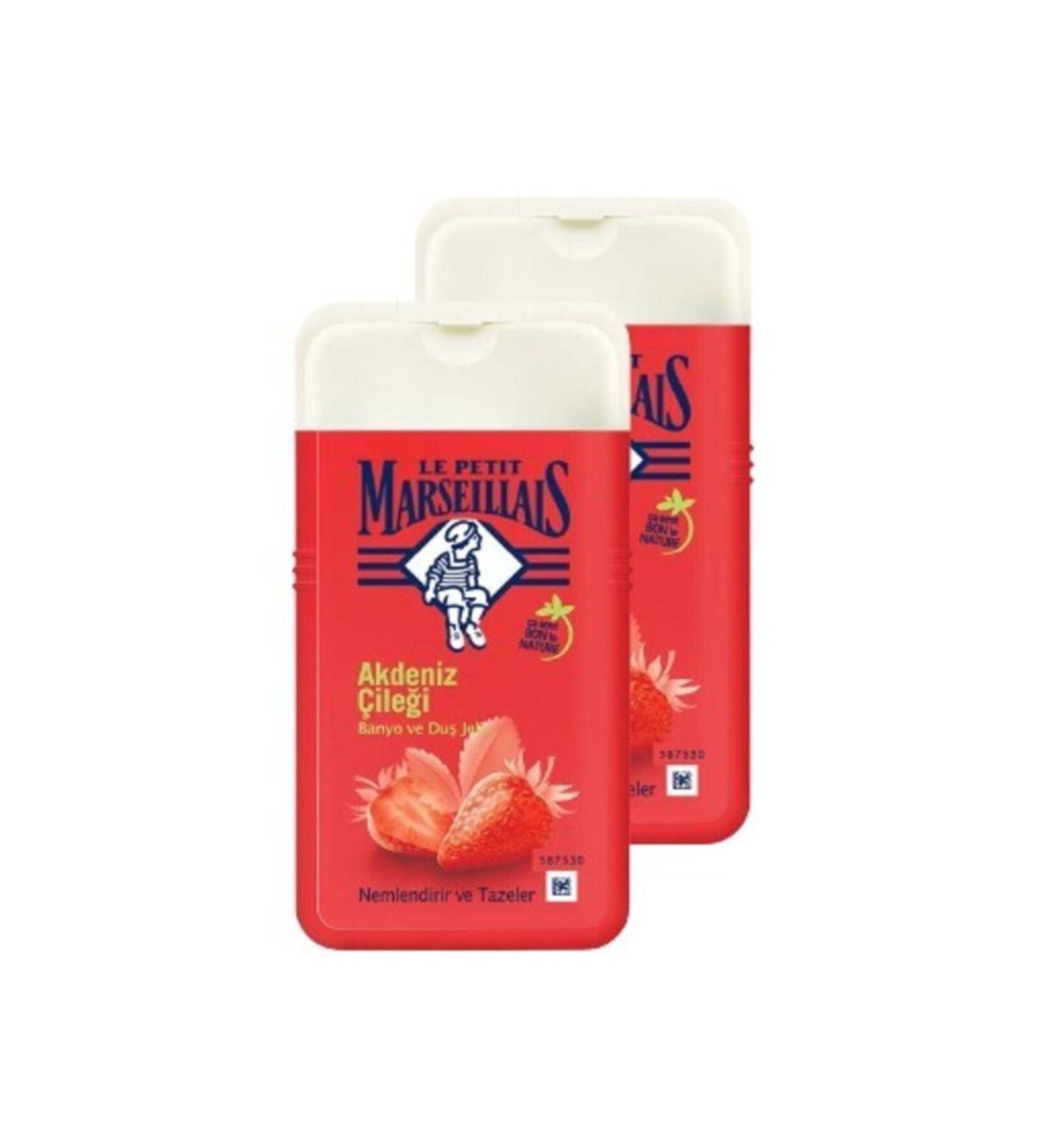 Le Petit Marseillais Le Petit Marseillais Mediterranean Strawberry 400ml X 2 Shower Gel