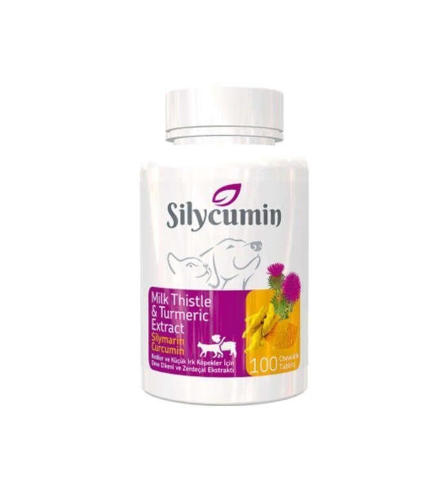 Bio PetActive Silycumin Detox Effective Immune System Supporter for Cats and Dogs 100 Tablets