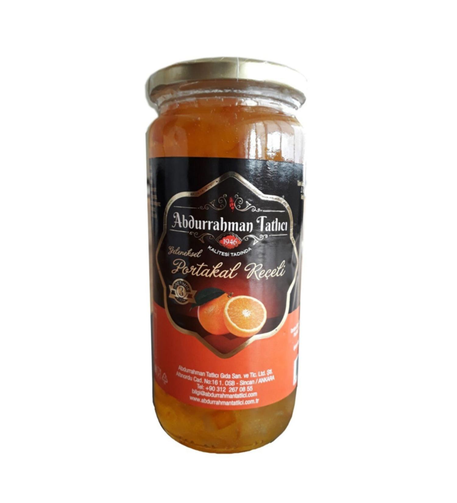 Mand ram Abdurrahman Tatl c Orange Jam 640 Gr