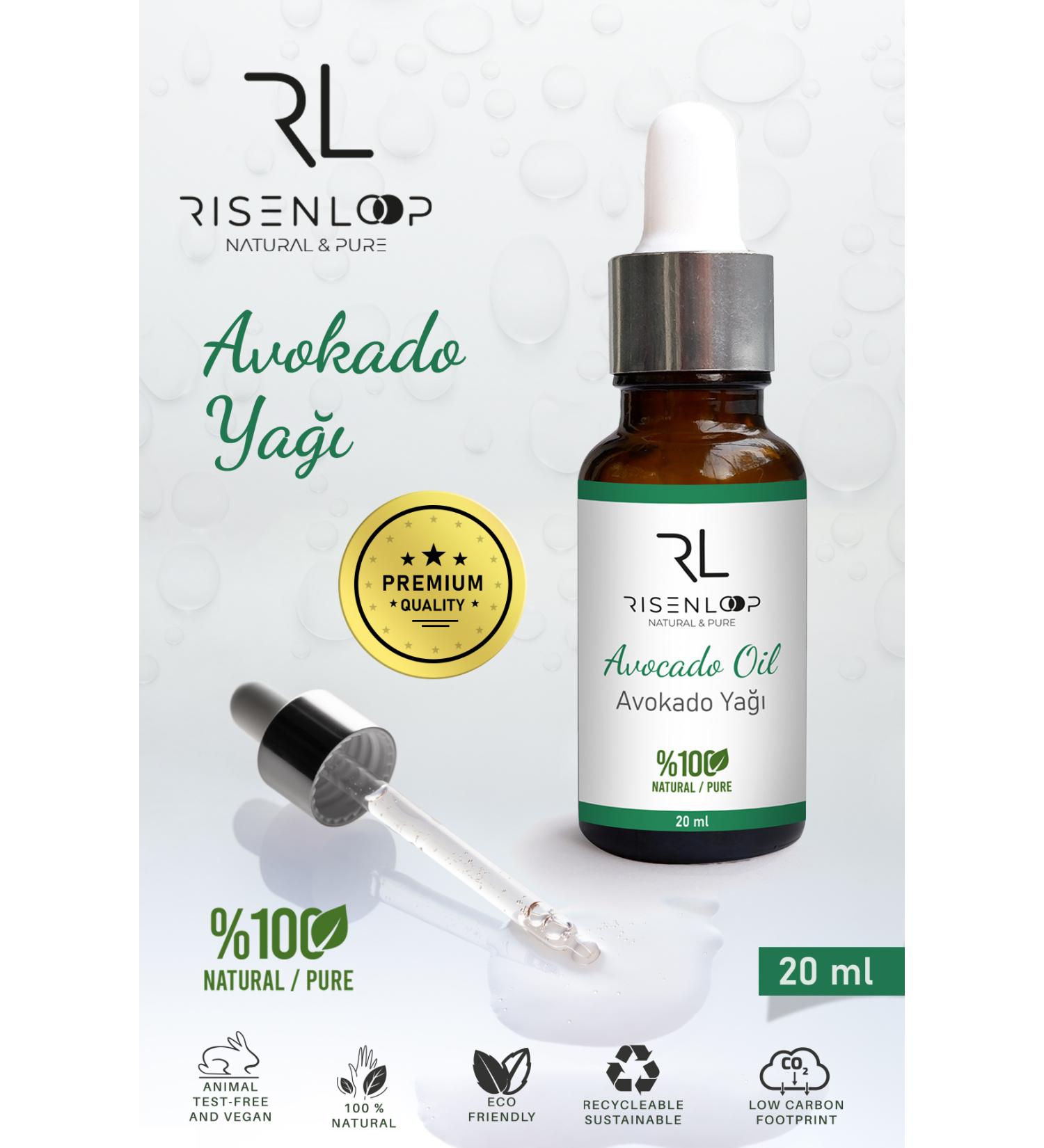 RL Cosmetics Avocado Oil 0 Pure Natural 20 ML