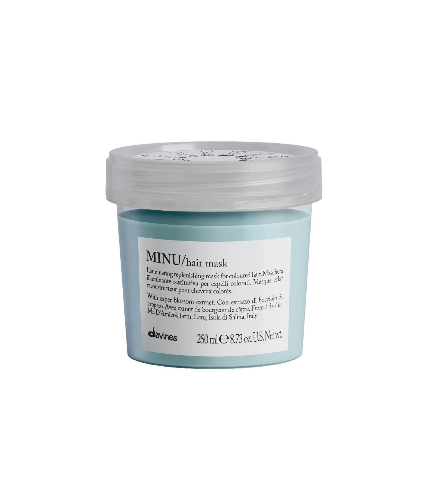Davines NesliBeauty Minu Repairing Color Protecting Sulfate-Free Hair Mask for Dyed Hair 250ml.353