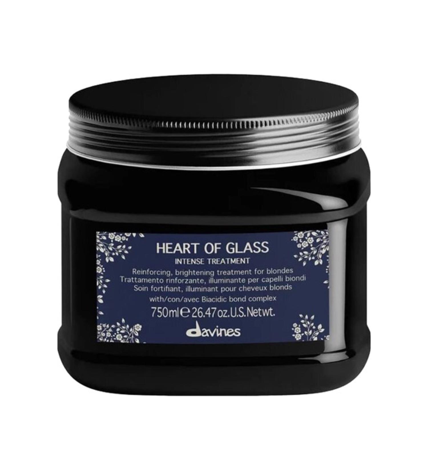 Davines NesliBeauty Davines Heart Of Glass Intense Treatment Purple Mask 750m 52:453510.441