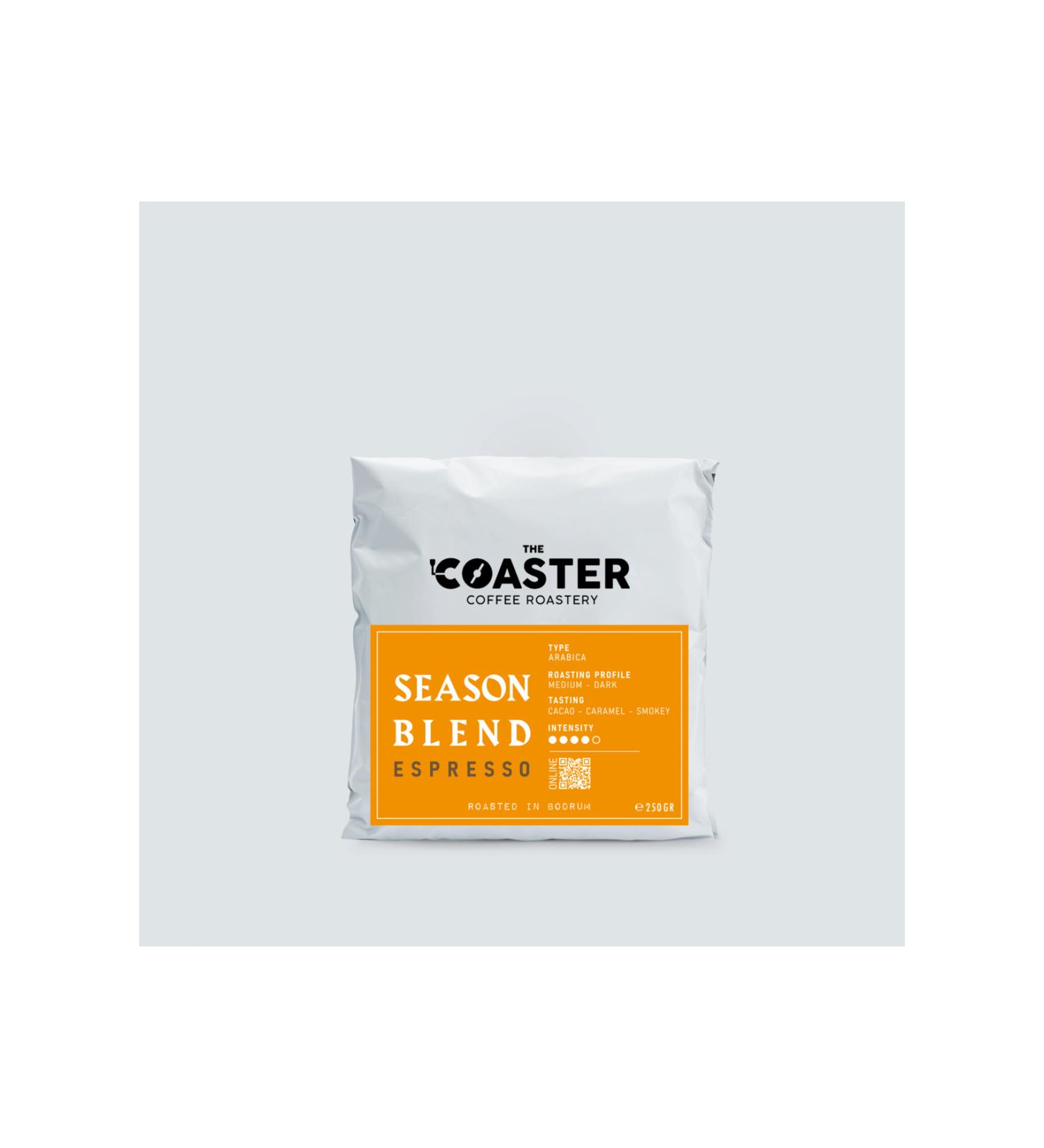 The Coaster Coffee Roastery Season Blend Espresso 250gr