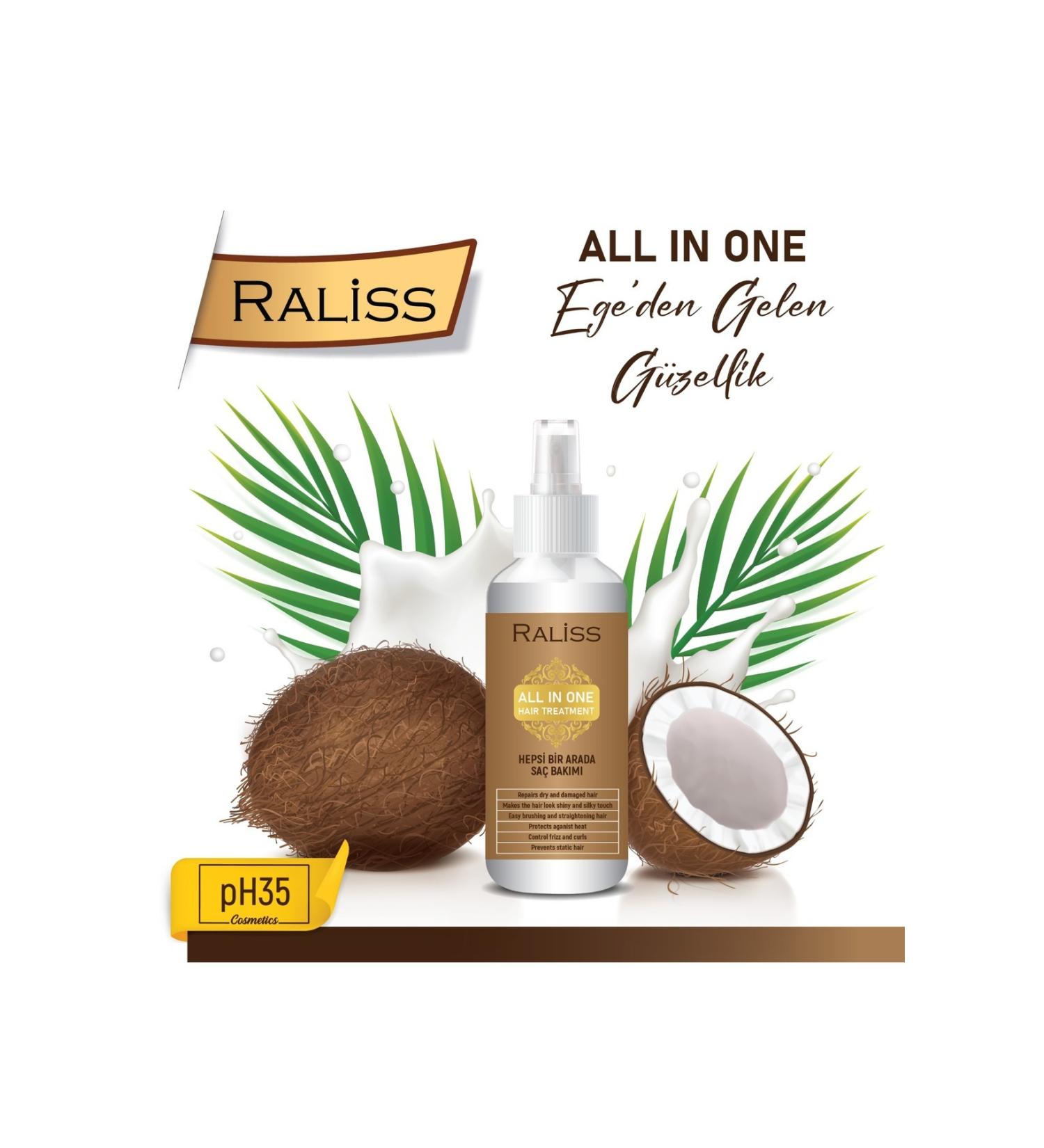 PH35COSMETICS Raliss All In One Coconut Hair Treatment 125 ml