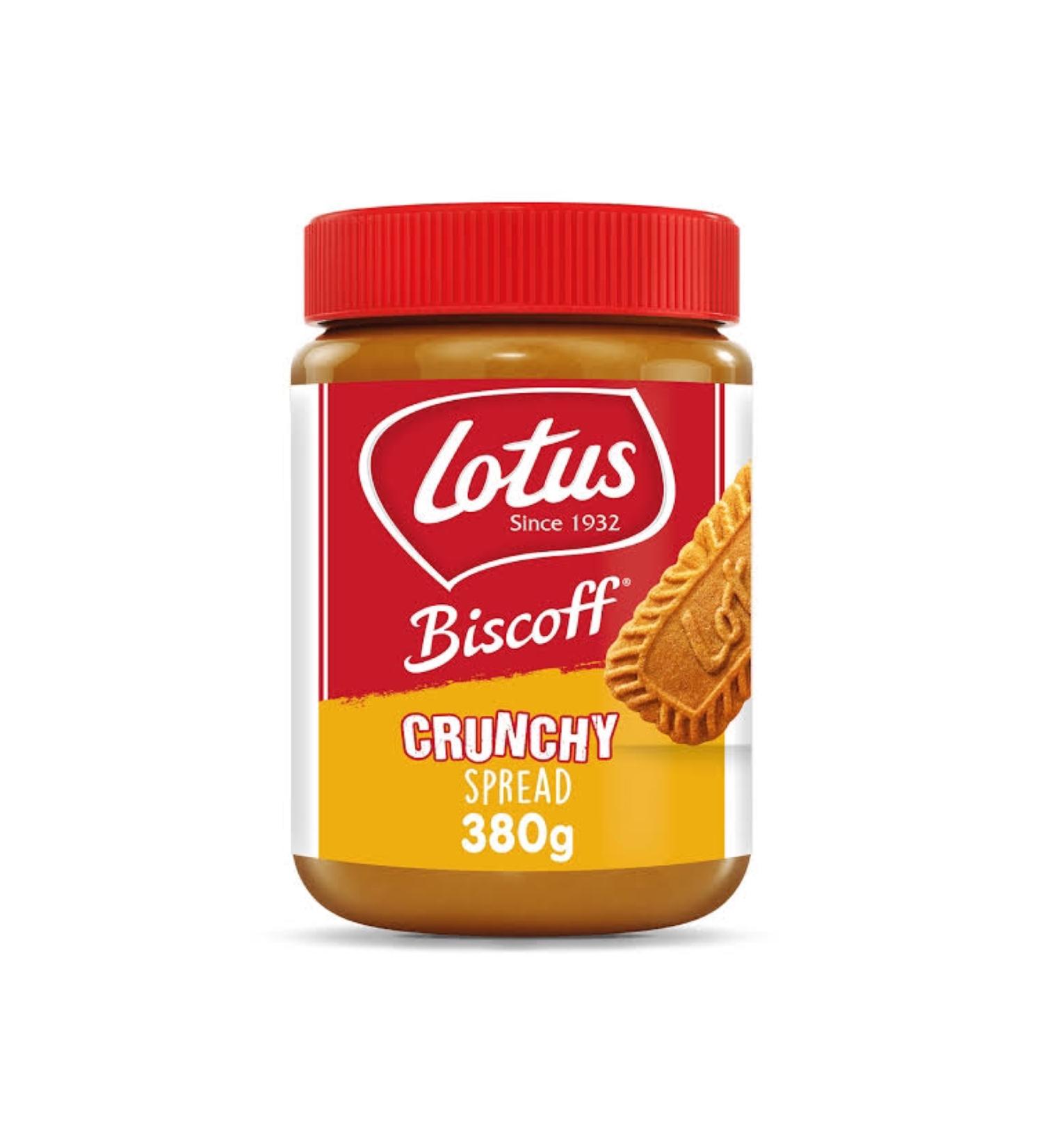 Lotus Biscoff Spread Crunchy 380gr - Buy Online on GoSupps.com