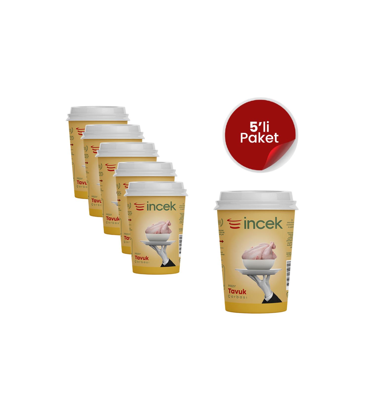 BEYDEM GIDA Beydem Food 5-Piece Ready Chicken Soup