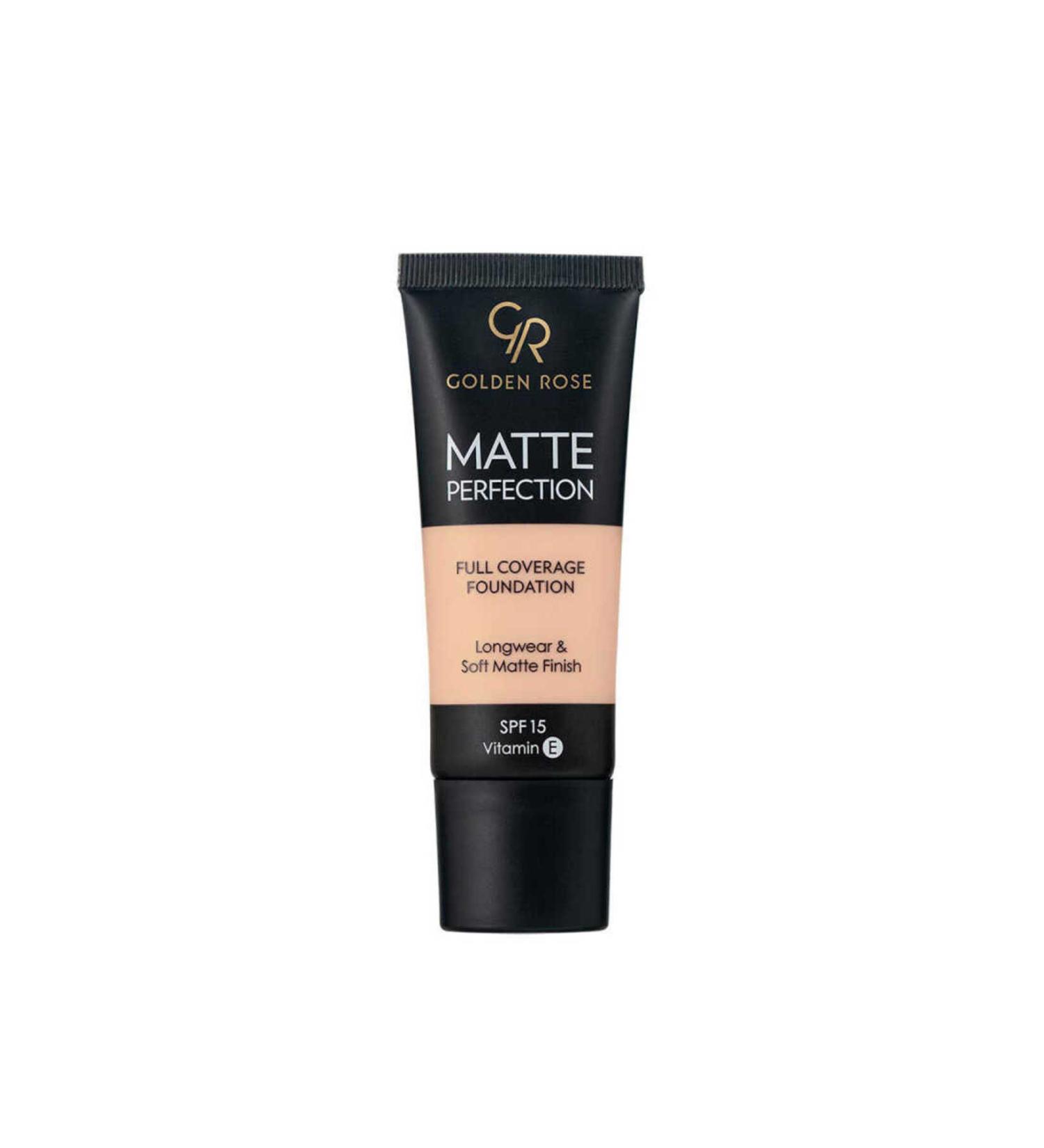 Golden Rose Matte Perfection Full Coverage Foundation C1