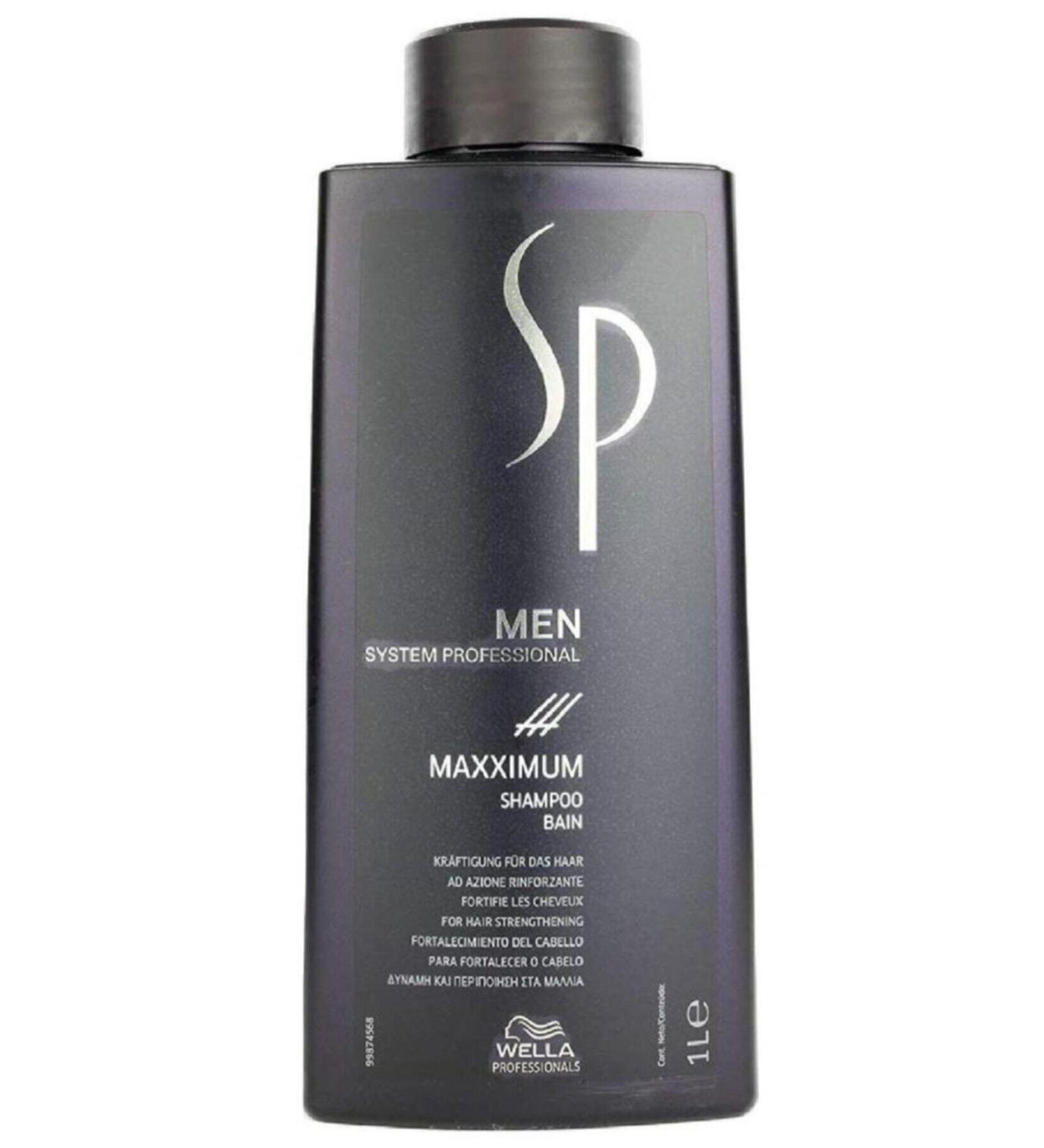 wella Professionals Sp Men Maxximum Anti-Hair Loss Shampoo 1000 ml