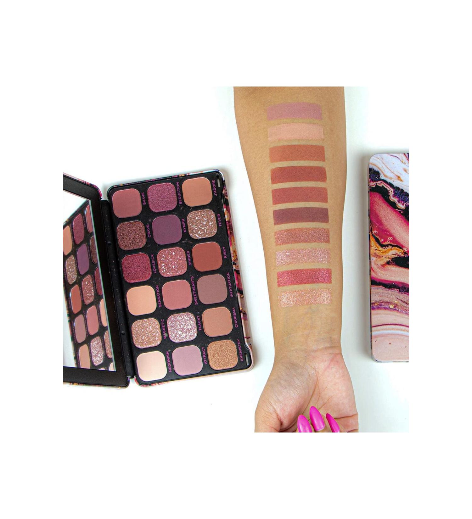 Revolution Forever Flawless Matte and Shimmer Eyeshadow Palette: Allure (Cruelty-free) - Buy Online on GoSupps.com