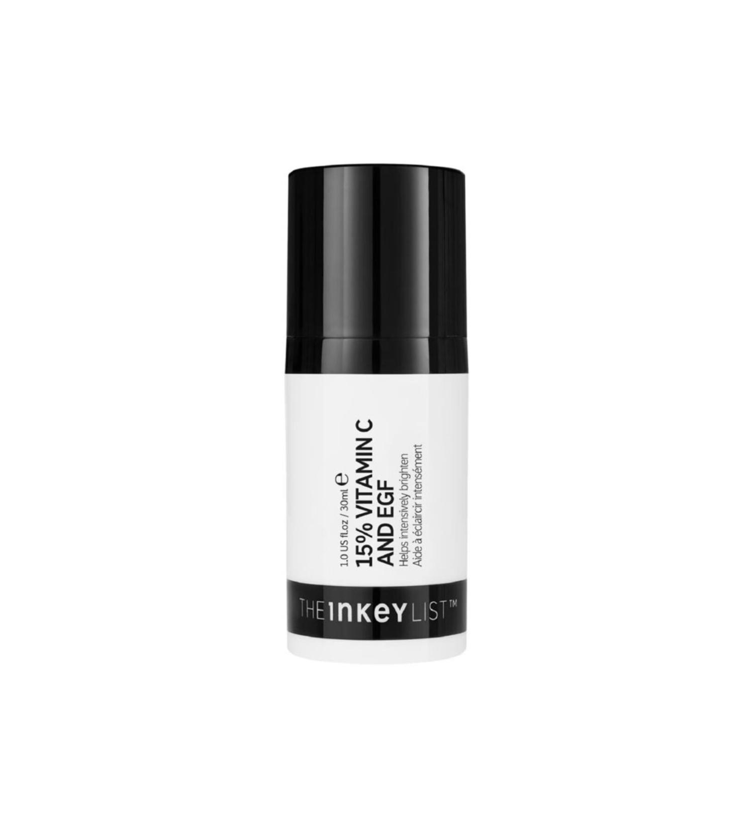 THE INKEY LIST Vitamin C 15% And Egf F1 Skin Serum For Bright And Even Skin - Buy Online on GoSupps.com