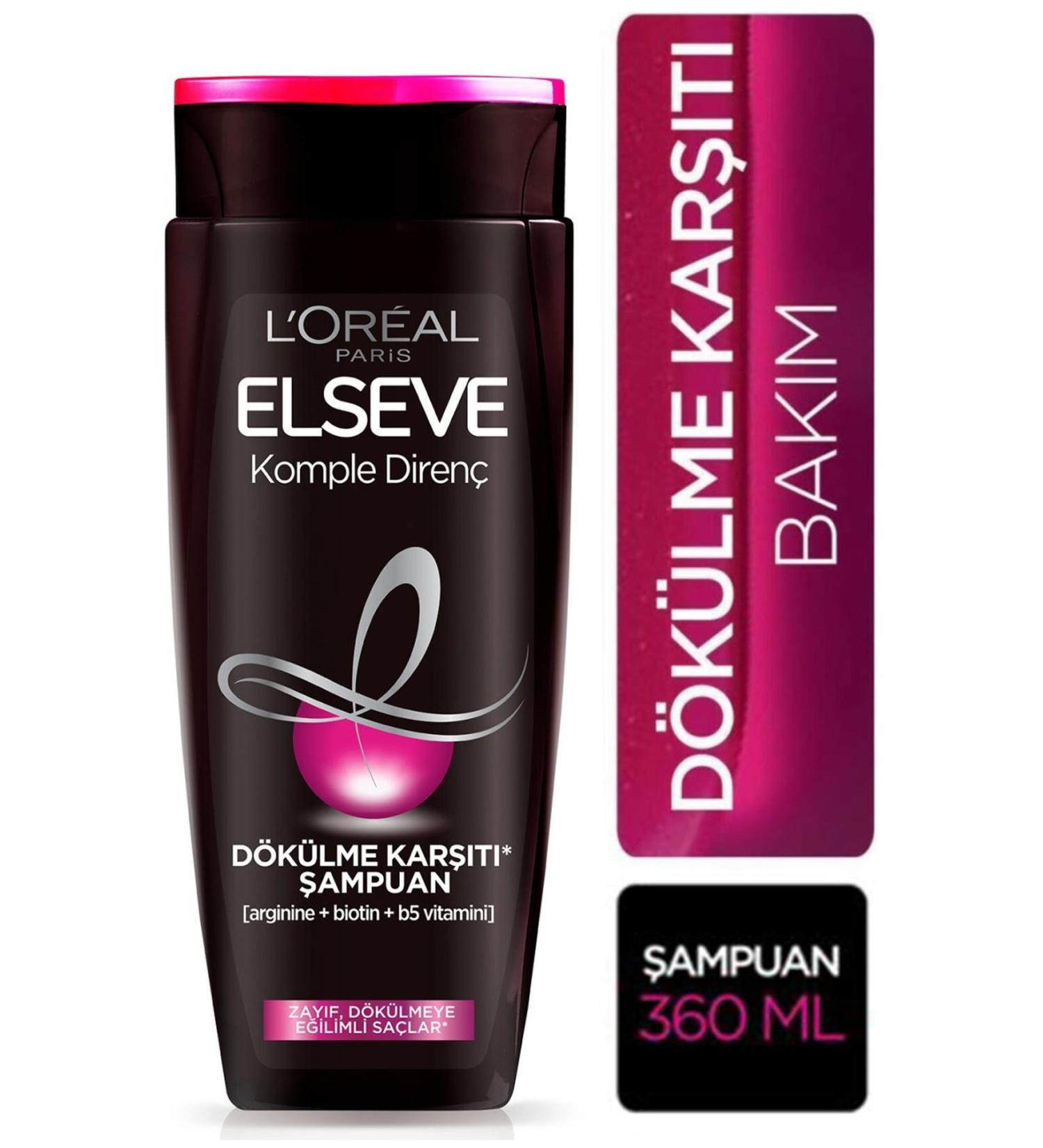 Elseve L'Or al Paris Elseve Complete Resistance Anti-Hair Loss Shampoo 360 Ml - Buy Online on GoSupps.com