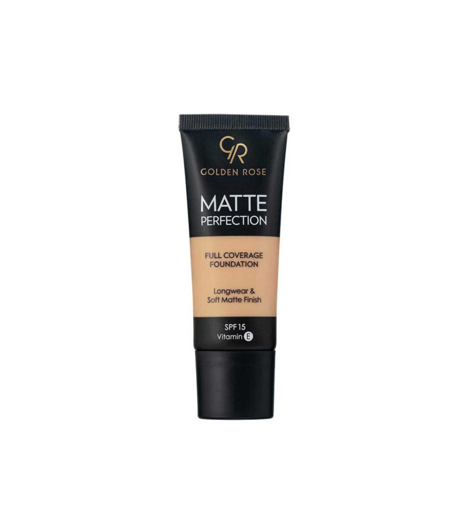 Golden Rose Matte Perfection Full Coverage Foundation N6