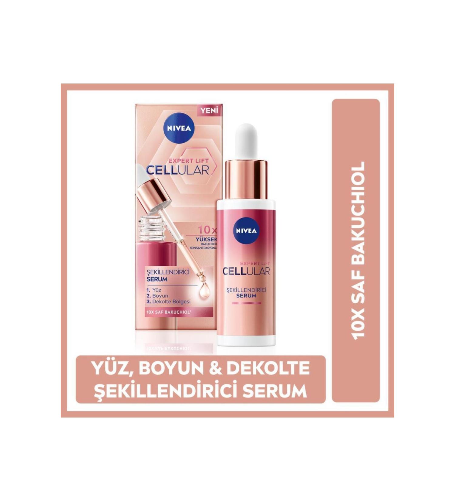 NIVEA Sculpting Serum 30ml Face Neck and D collet Pure Bakuchiolsakl beauty