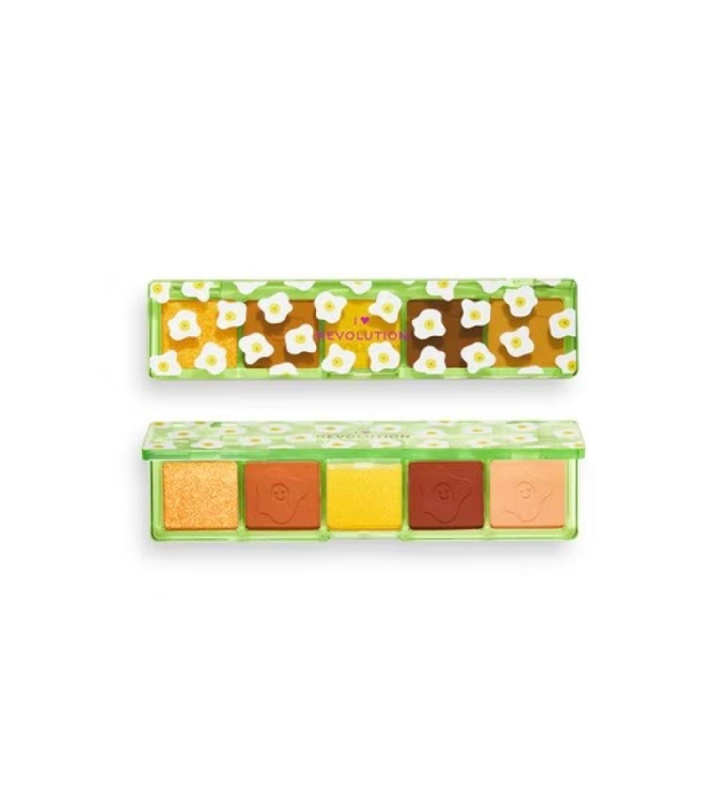 Revolution I Heart Revolution Mini Match Eyeshadow Palette Fried Egg Fred - Buy Online on GoSupps.com