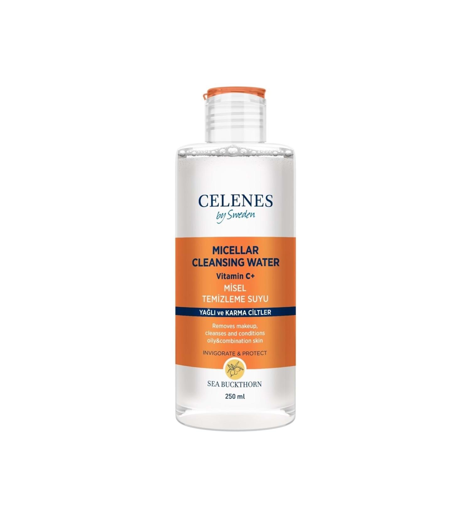 Celenes by Sweden By Sweden Sea Buckthorn Micellar Cleansing Water 250 ml Oily - Mixed