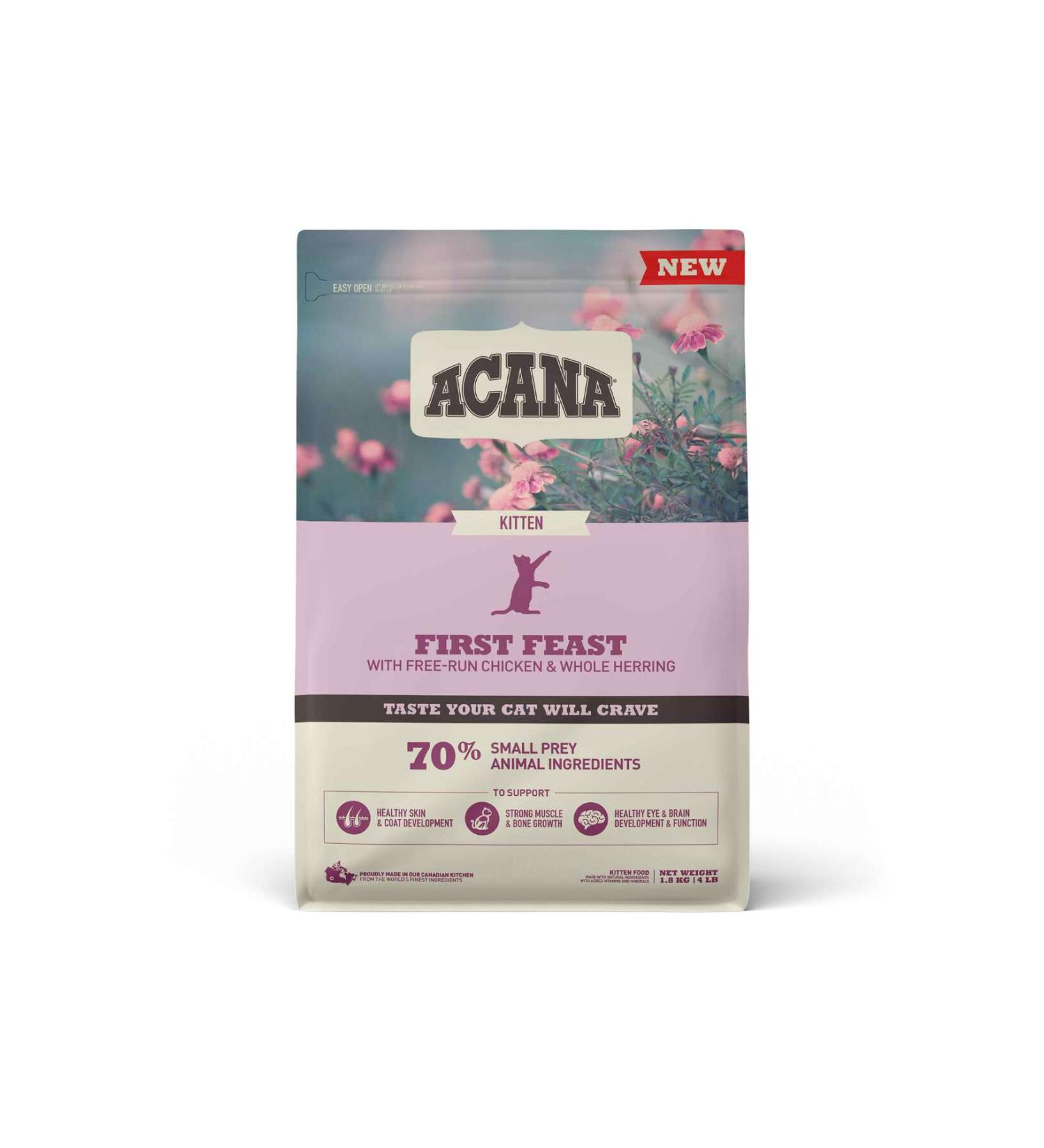 Acana First Feast Kitten Kitten Food 1.8kg