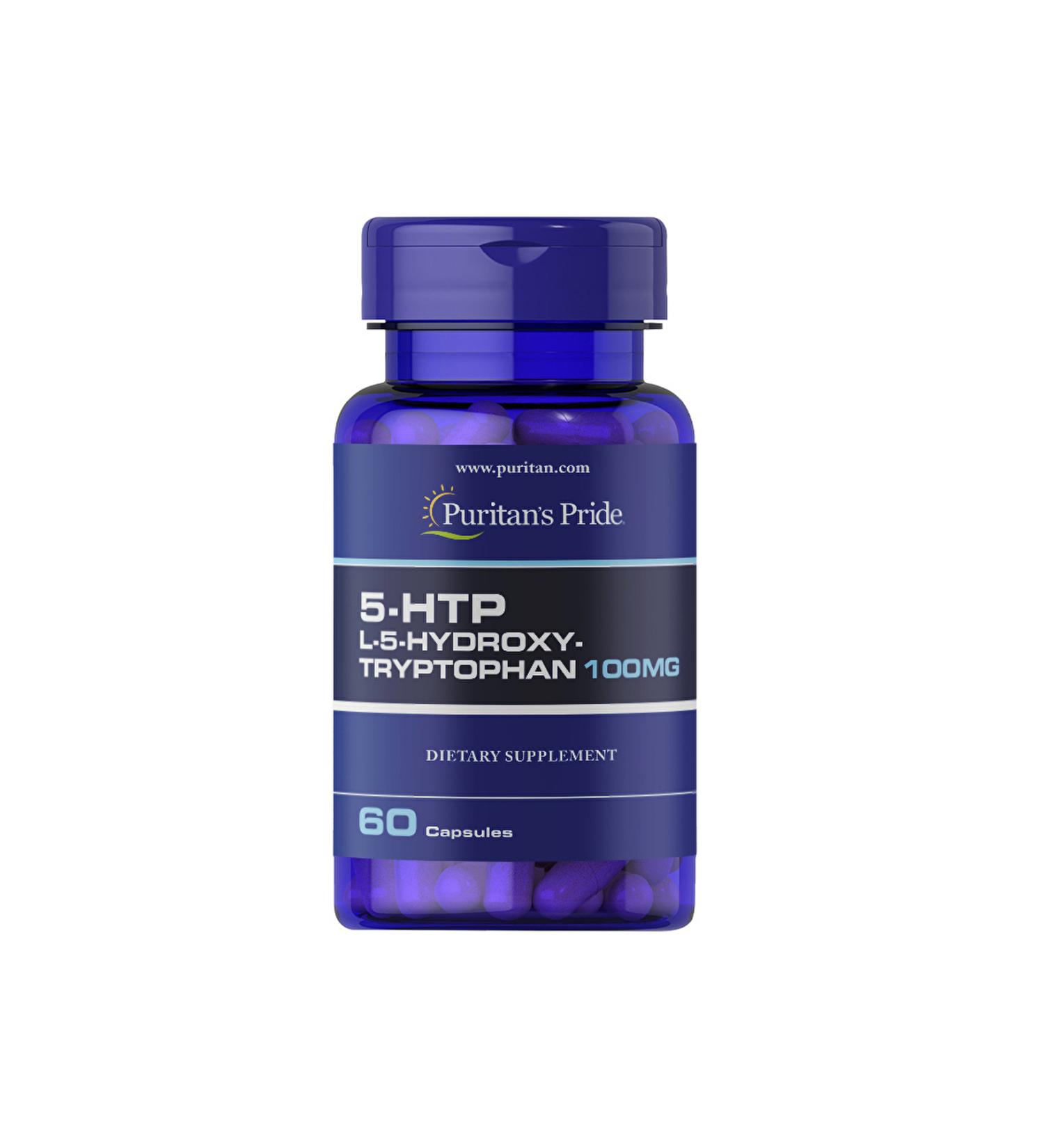 Puritan's Pride 5-htp 100 Mg 60 Capsules - Buy Online on GoSupps.com