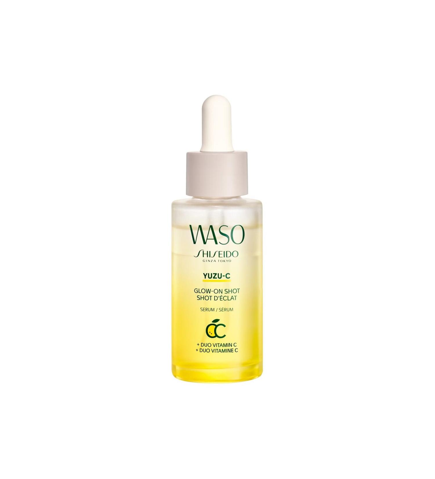 Shiseido YUZU-C Glow-on-Shot - 24-Hour Effective Intensive Moisturizing Face Care Serum with Vitamin C 28 ml - Buy Online on GoSupps.com