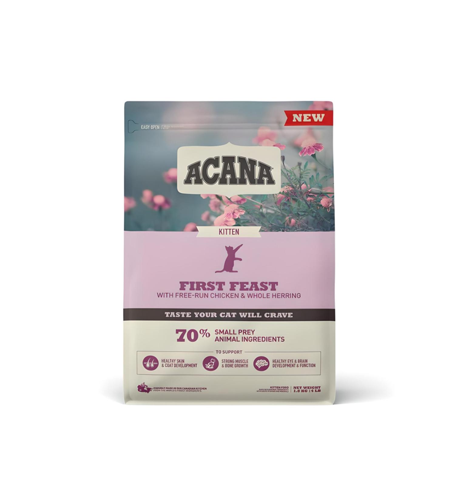 Acana First Feast Kitten Kitten Food 1.8 Kg