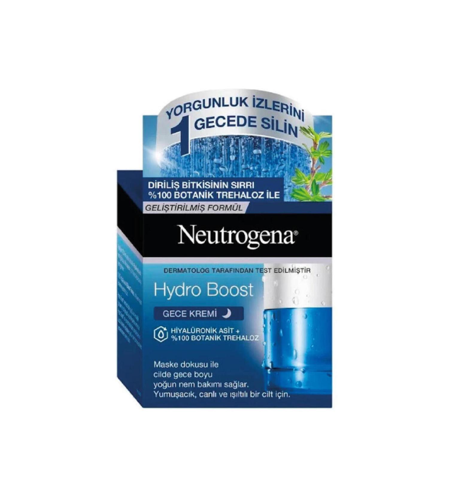 Neutrogena Hydro Boost Night Cream Intense Moisturizer 50ml