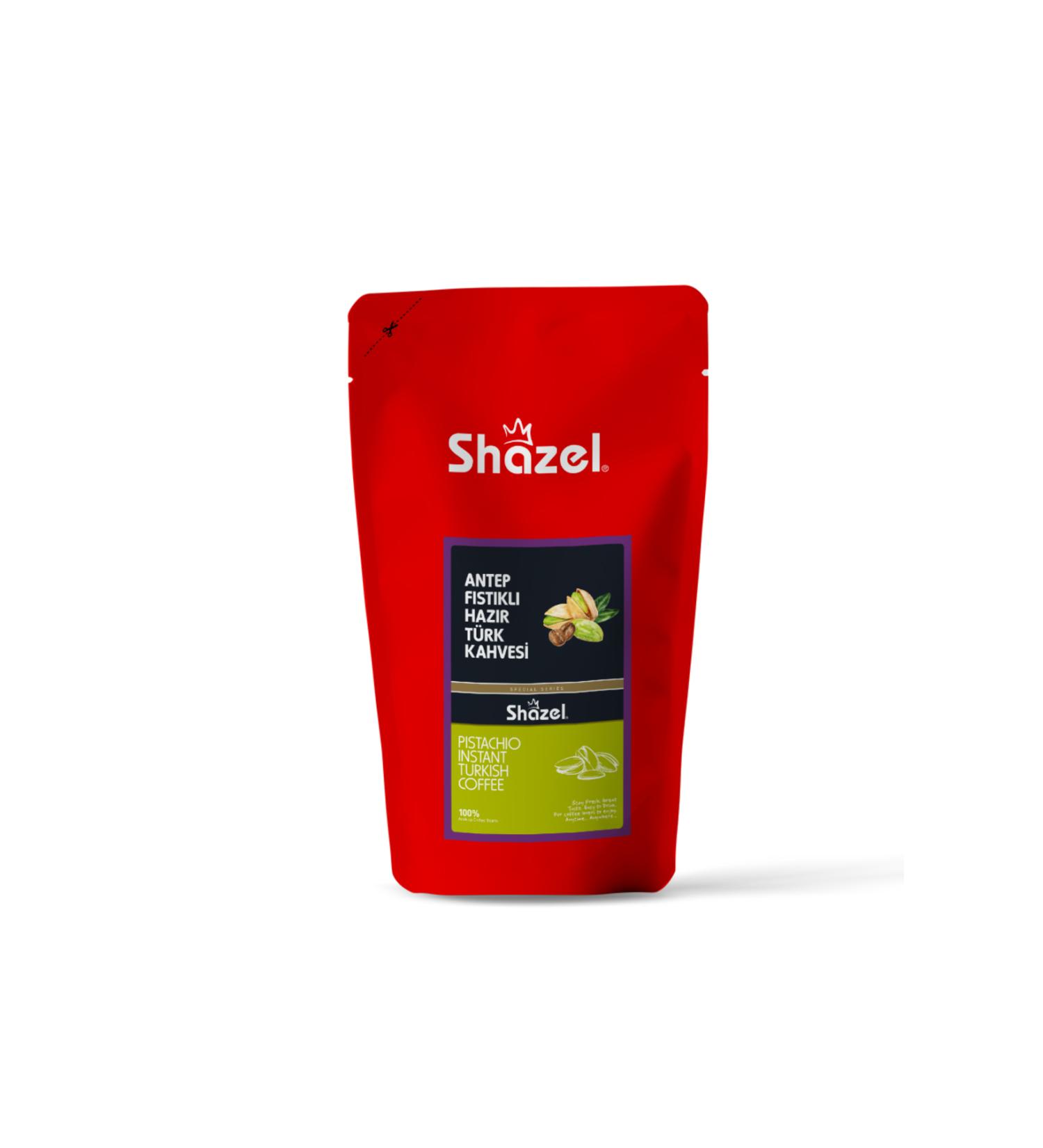 Shazel Pistachio Instant Turkish Coffee 1 Kg