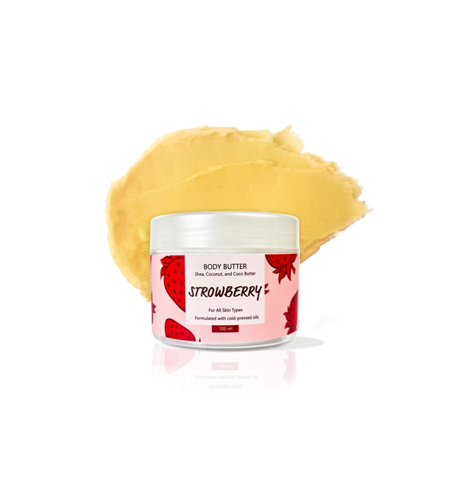 Levand Strowberry Body Butter 100 ML - Buy Online on GoSupps.com