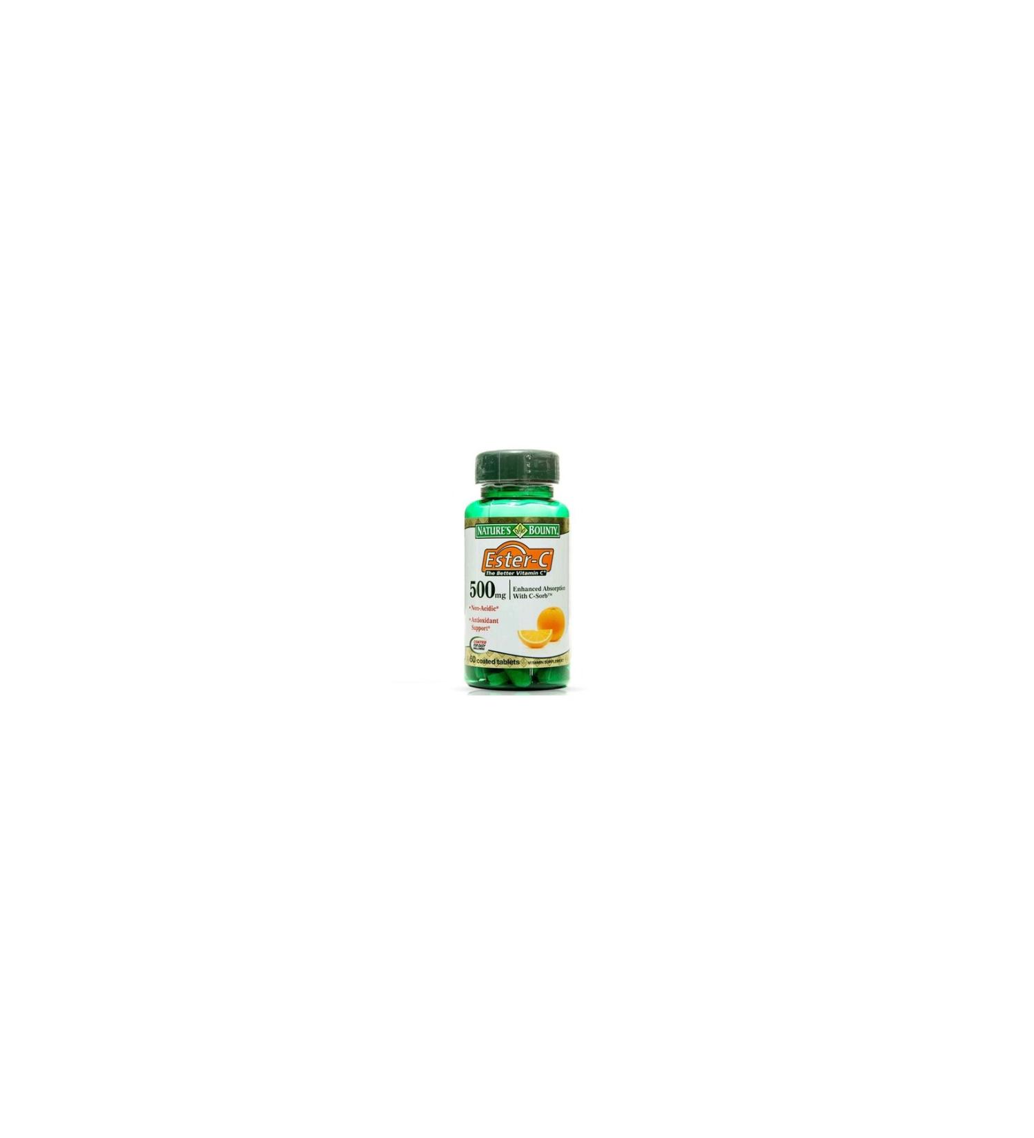 Natures Bounty Ester-c 500 Mg 60 Tablets