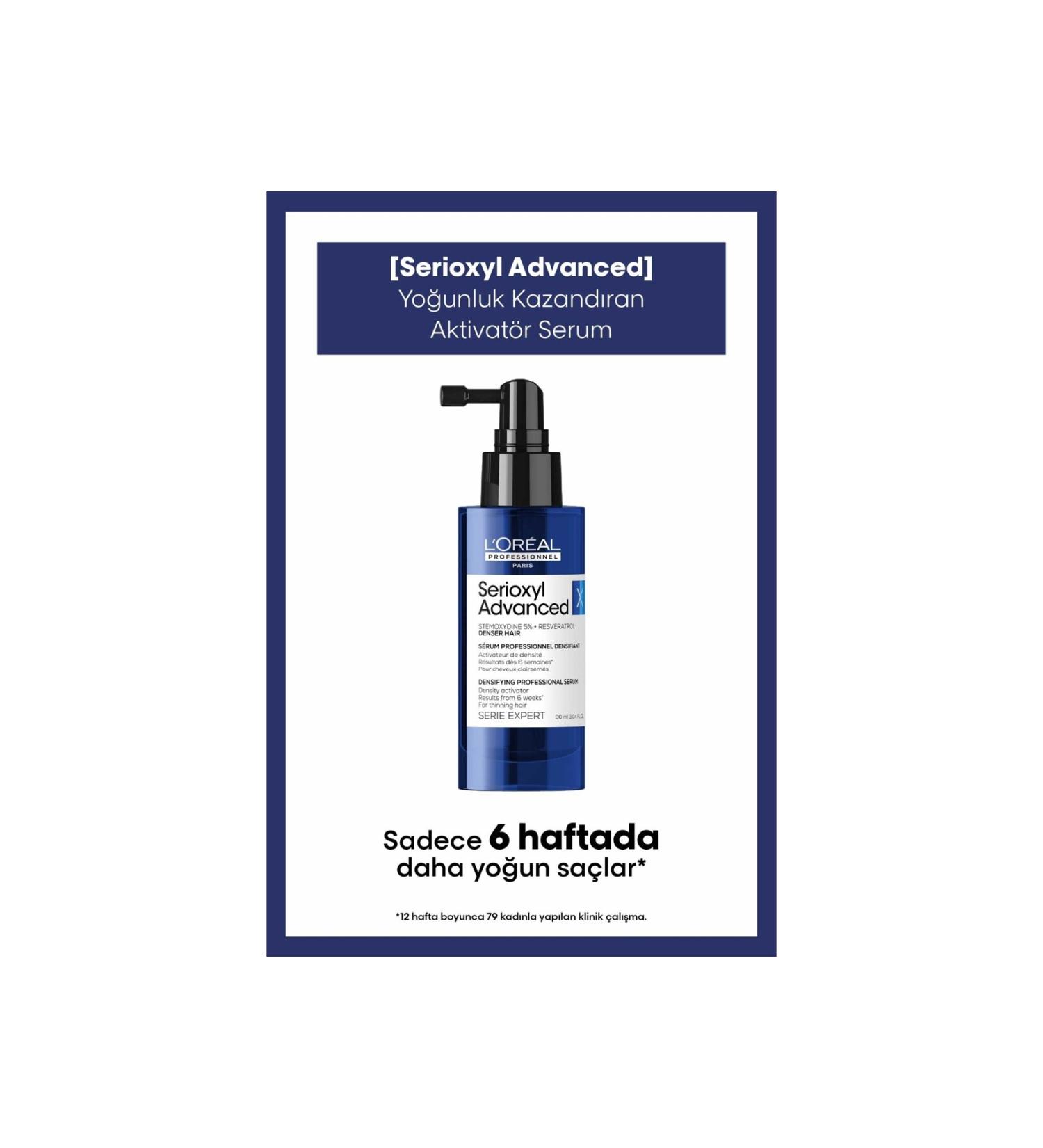 L'oreal Professionnel Loreal Professionnel Serioxyl Advanced Serum for Thinning Hair 90 ml-5A3