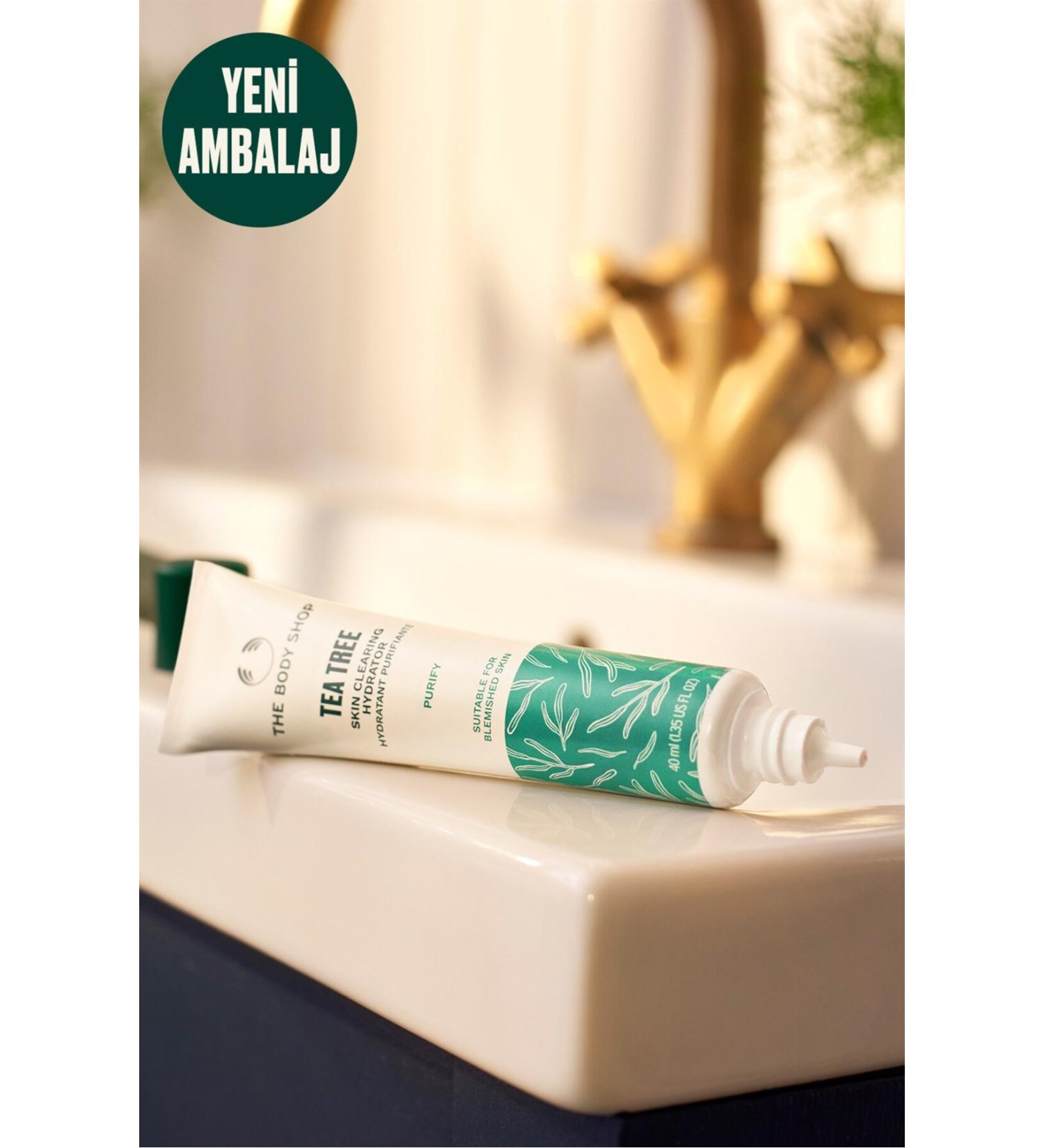 THE BODY SHOP Tea Tree Moisturizer 40 ml - Buy Online on GoSupps.com