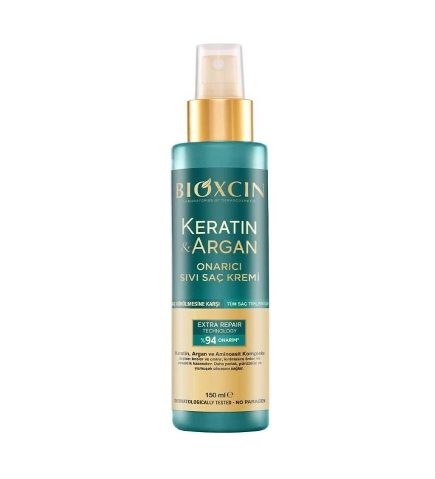 Bioxcin Keratin & Argan Repair Liquid Hair Conditioner 150 Ml