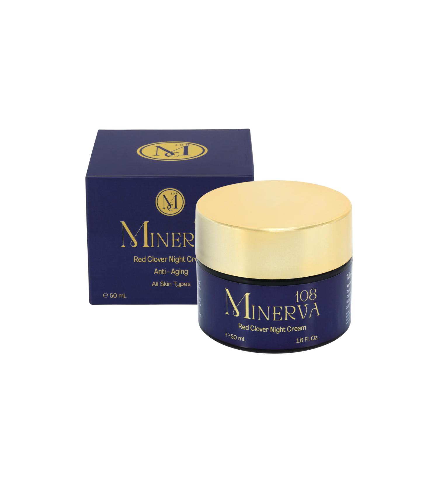 M NERVA 108 COSMETICS Night Cream - Red Clover