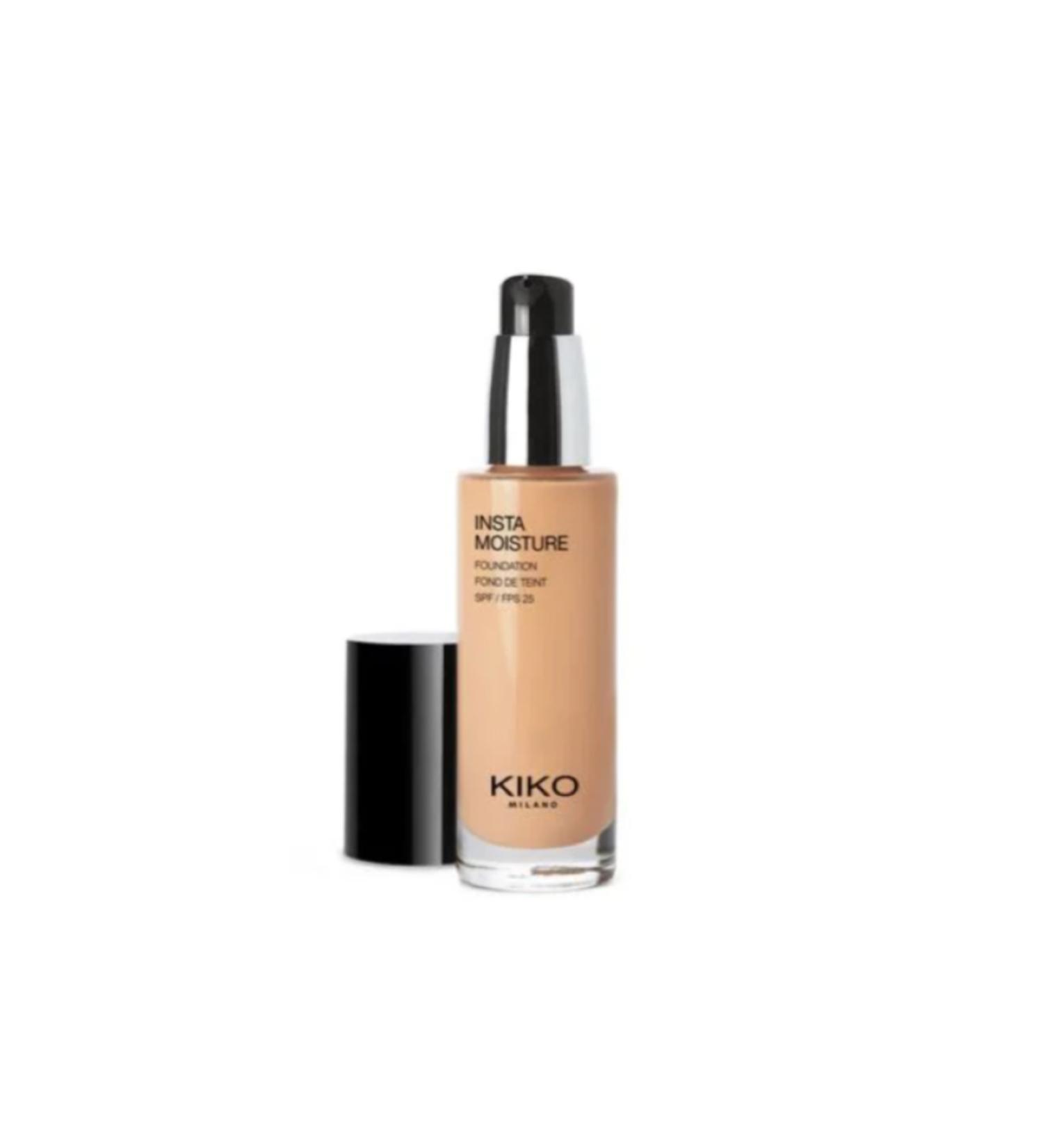 KIKO INSTAMOISTURE FOUNDATION Smoothing and moisturizing liquid foundation with SPF 25 30 ML