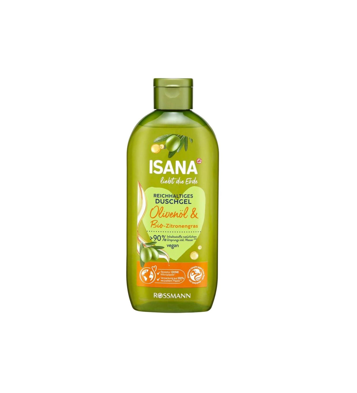 ISANA Love Nature Shower Gel Olive Oil 250 ml