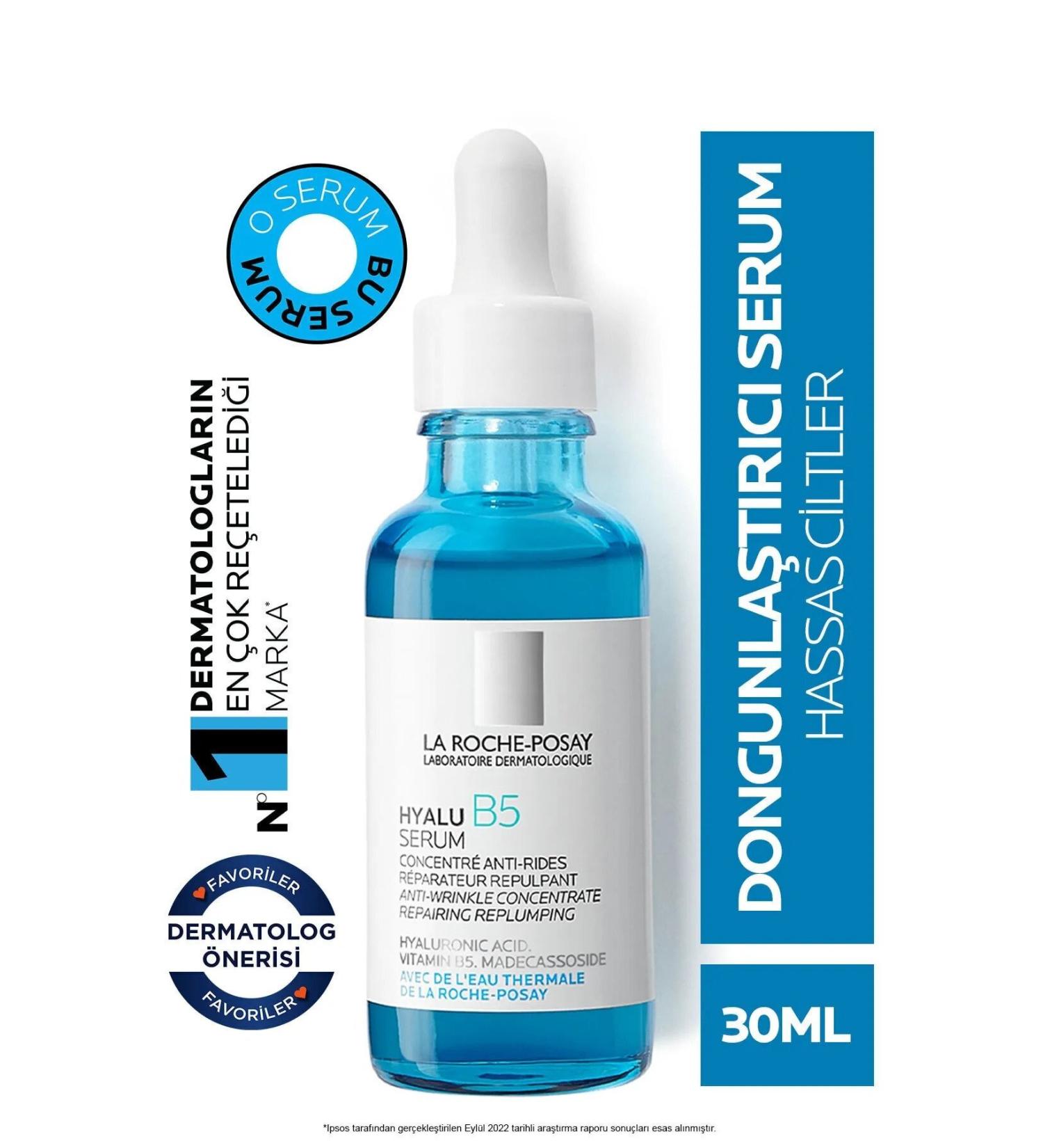 La Roche Posay Hyalu B5 - Daily Anti-Wrinkle Plumping Intensive Care Skin Serum 30 ml - Buy Online on GoSupps.com