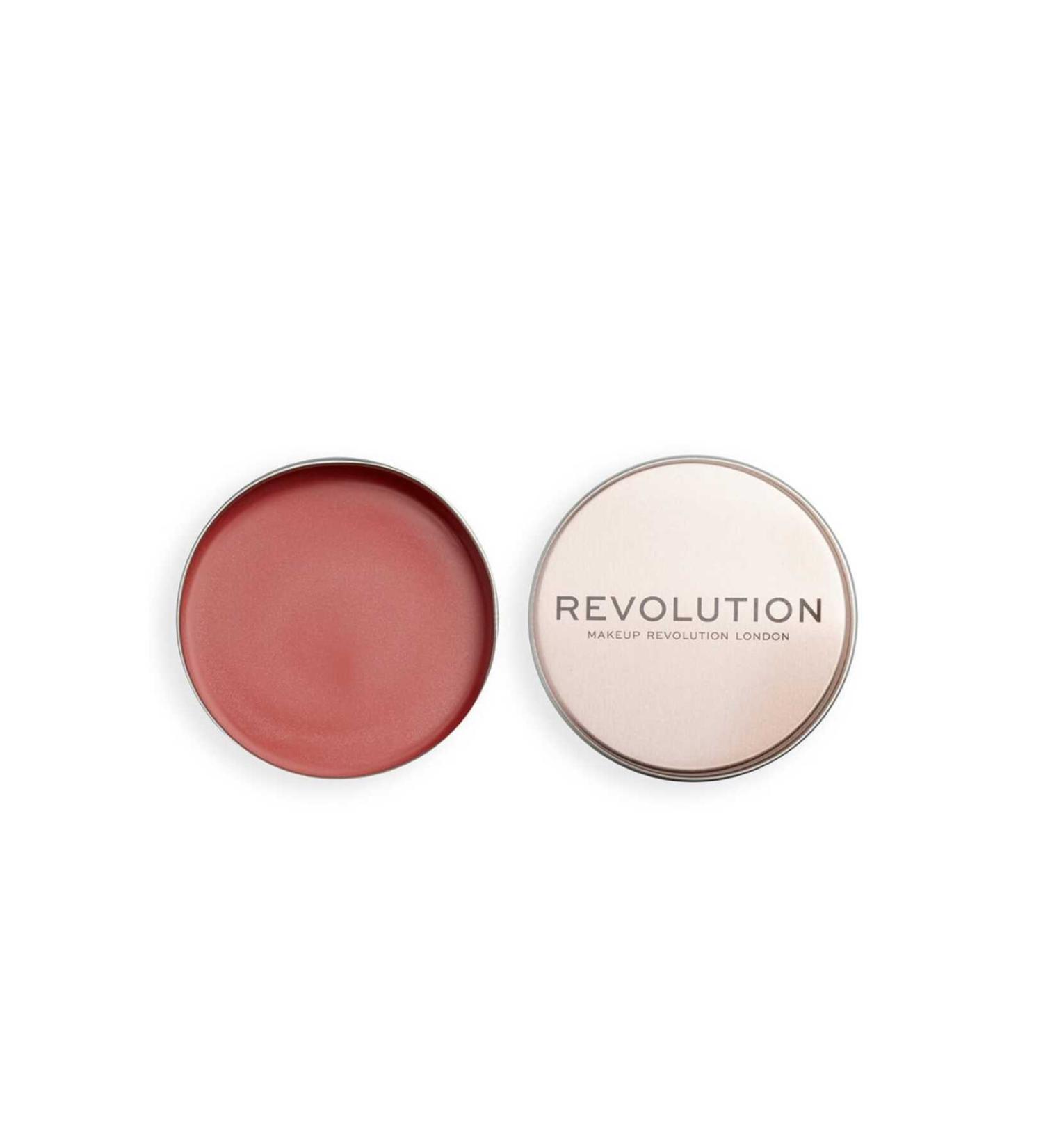 Revolution Glow Balm Peach Bliss Blush and Eyeshadow Cream Form with long-lasting intensely pigmented PR - Buy Online on GoSupps.com