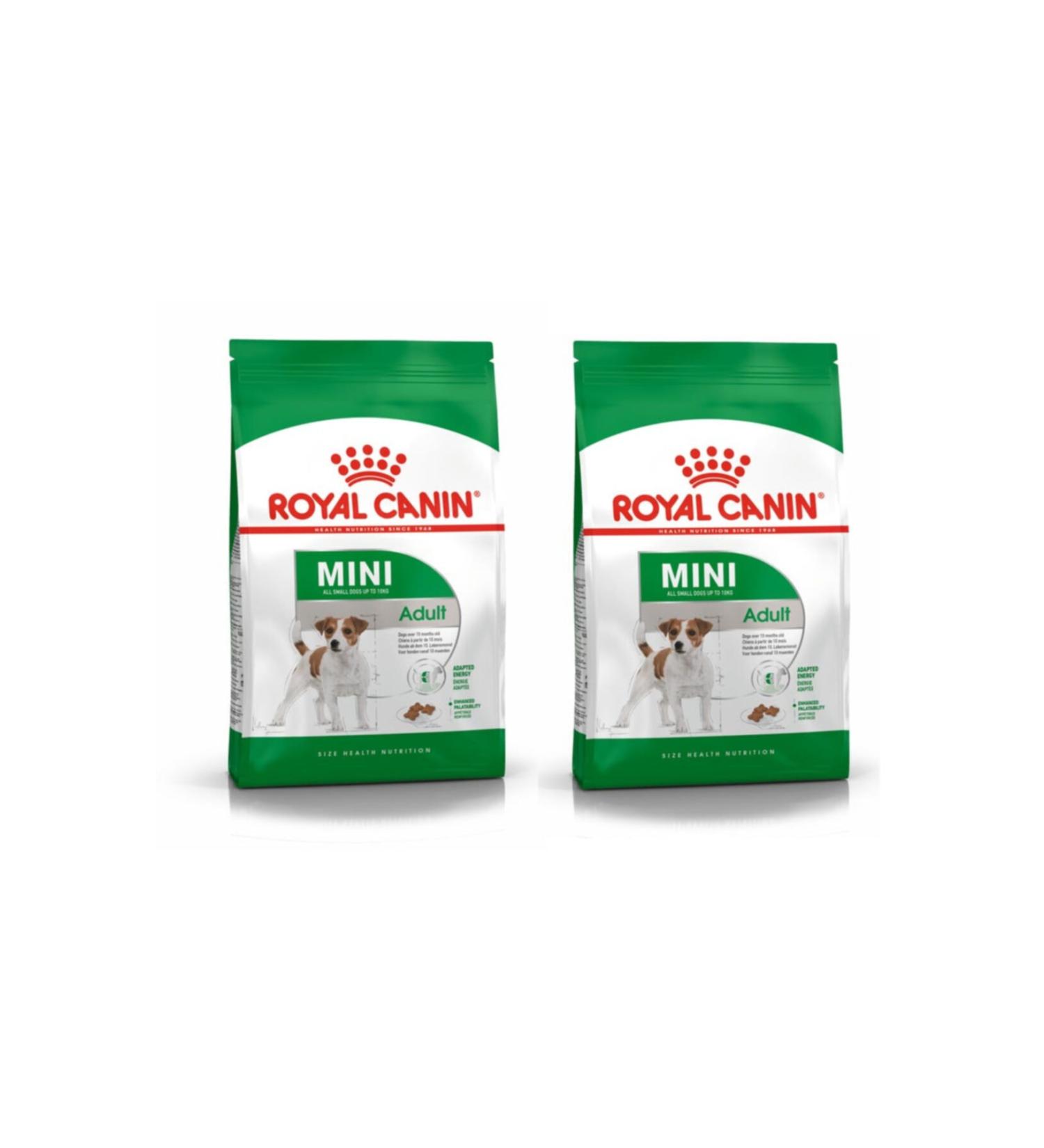 Royal Canin Small Breed Adult Dog Food Mini Adult 2 X 2 kg