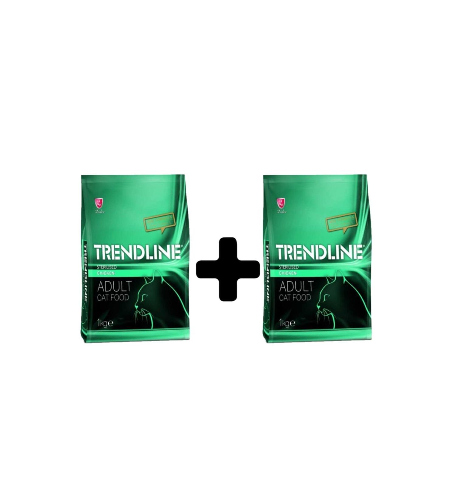 Trendline Sterilized Chicken Cat Food 2 X 1 Kg