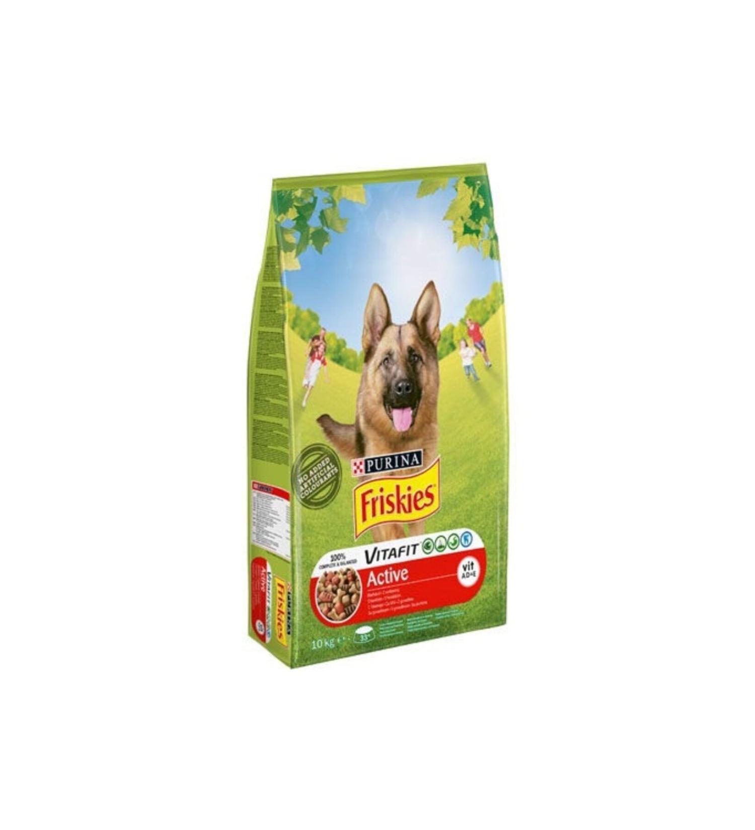 Friskies Purina Meaty Adult Dog Food 10 kg
